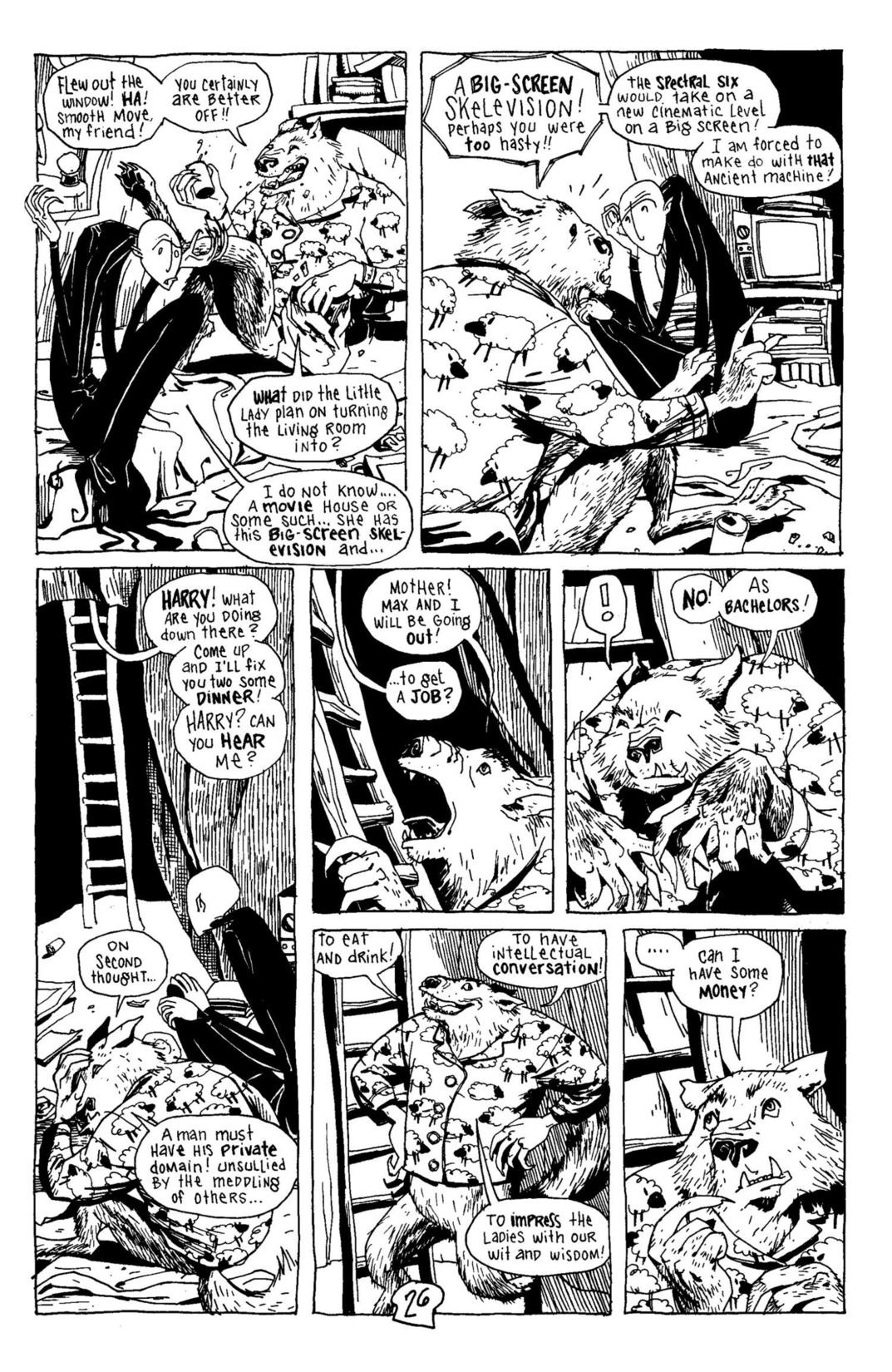 Read online Scary Godmother Comic Book Stories comic -  Issue # TPB - 27