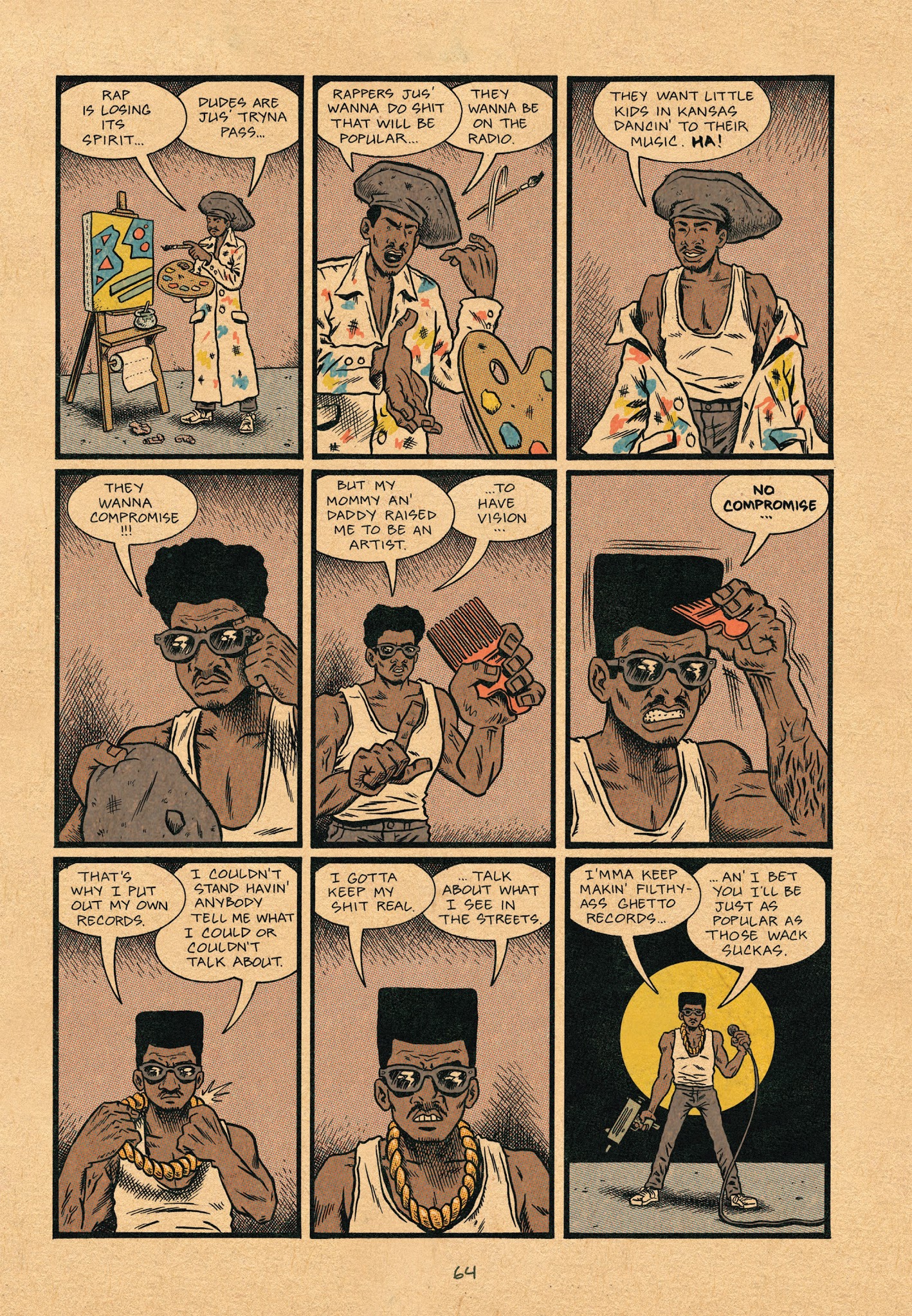Read online Hip Hop Family Tree (2013) comic -  Issue # TPB 4 - 65