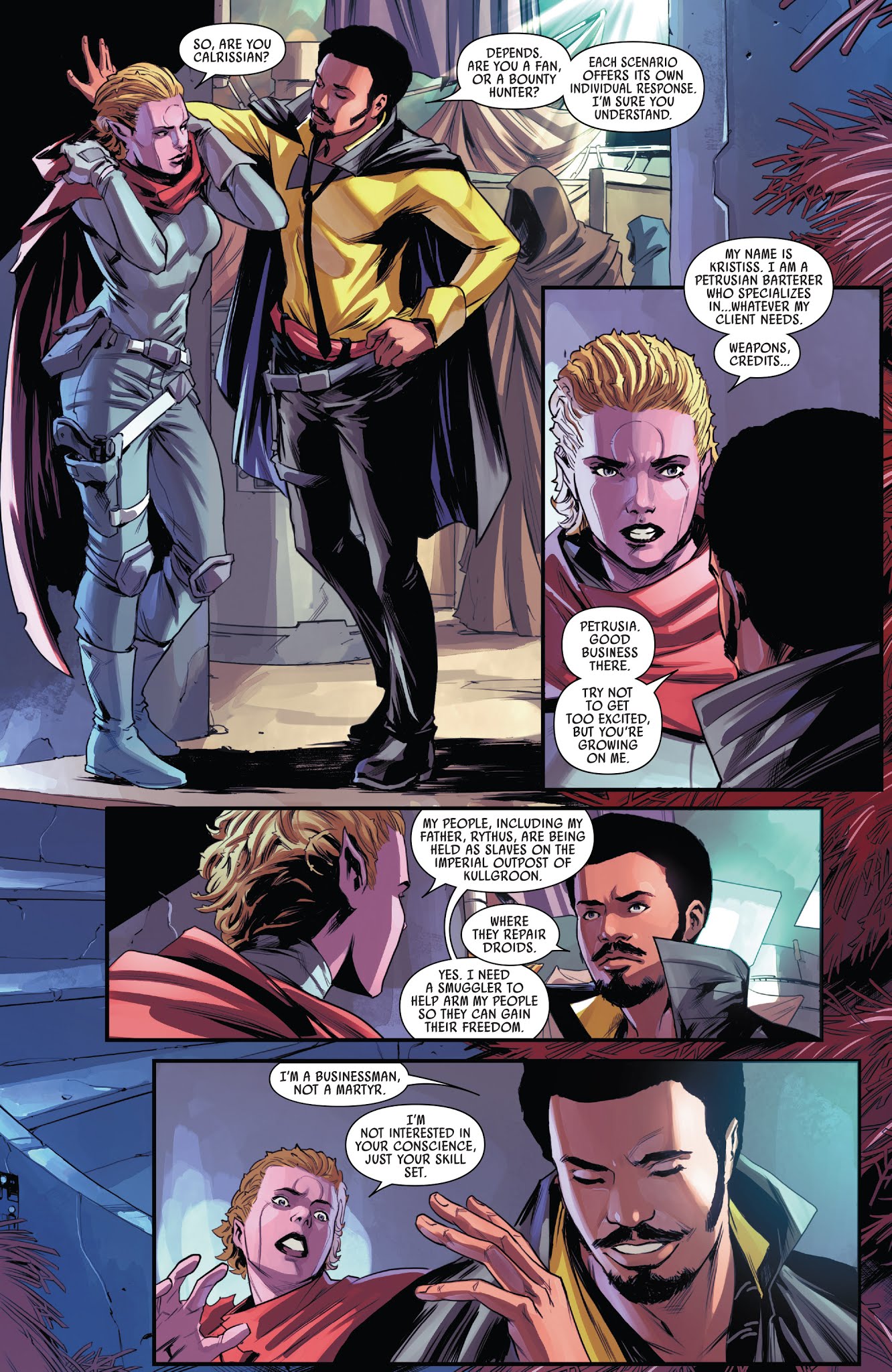 Read online Star Wars: Lando: Double Or Nothing comic -  Issue #1 - 8
