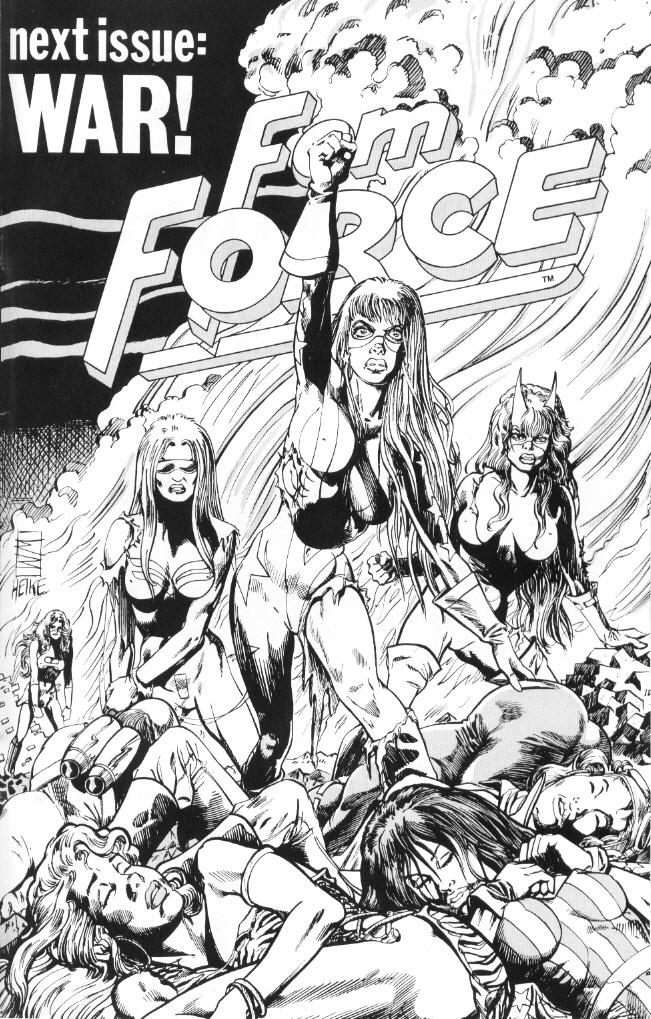 Read online Femforce comic -  Issue #34 - 43
