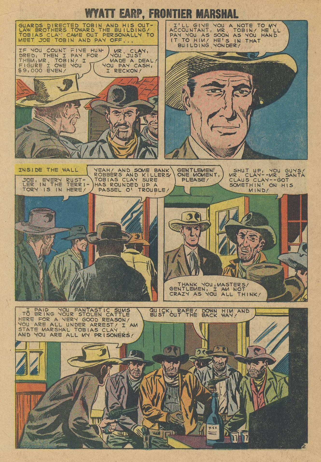 Read online Wyatt Earp Frontier Marshal comic -  Issue #33 - 18