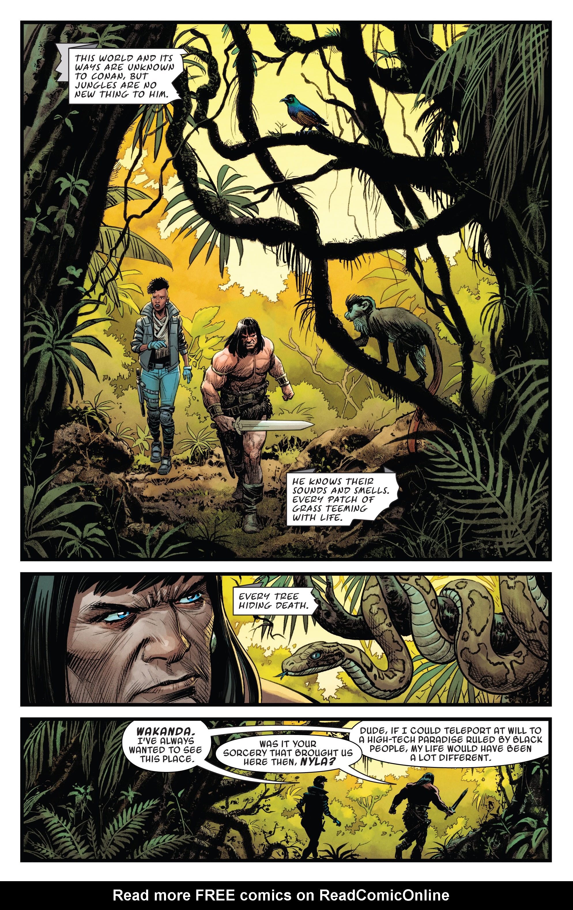 Read online Conan: Battle For The Serpent Crown comic -  Issue #3 - 4