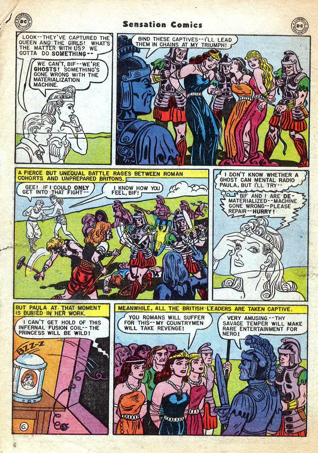 Read online Sensation (Mystery) Comics comic -  Issue #60 - 8