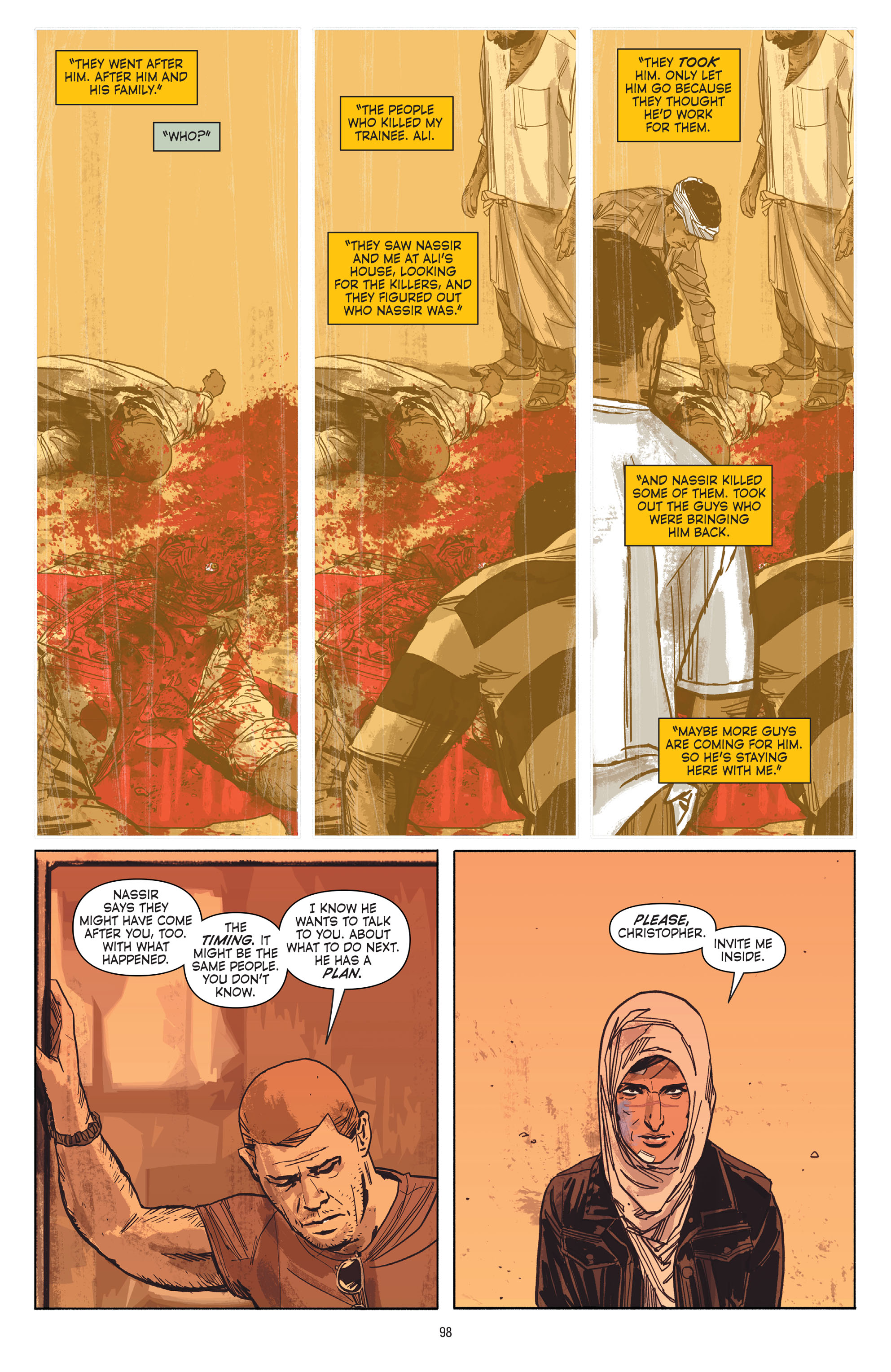 Read online The Sheriff of Babylon comic -  Issue # _The Deluxe Edition (Part 1) - 95