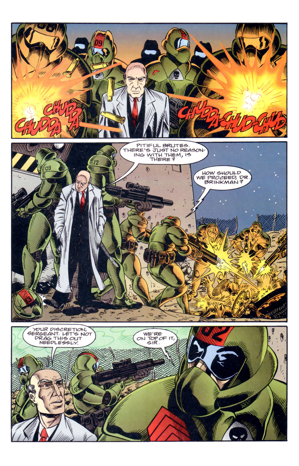 Read online Division 13 comic -  Issue #1 - 12