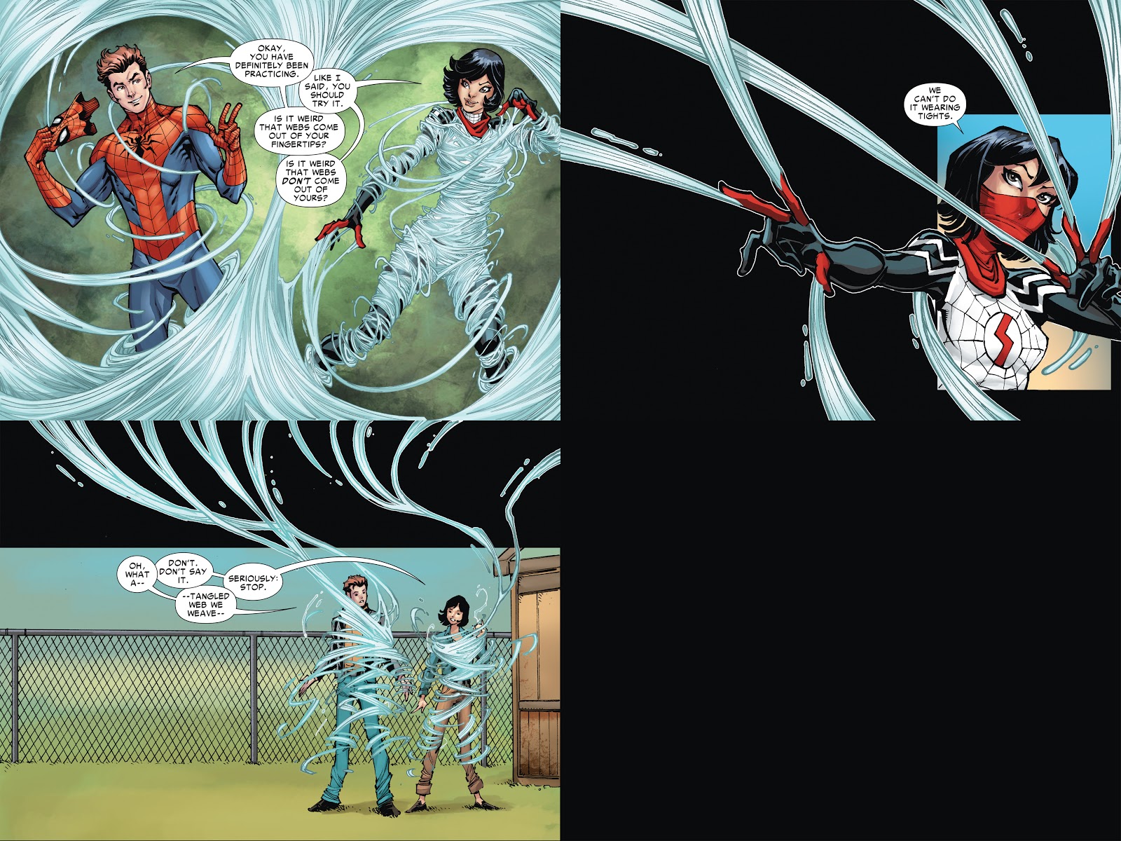 The Amazing Spider-Man & Silk: The Spider(fly) Effect (Infinite Comics) issue 1 - Page 50