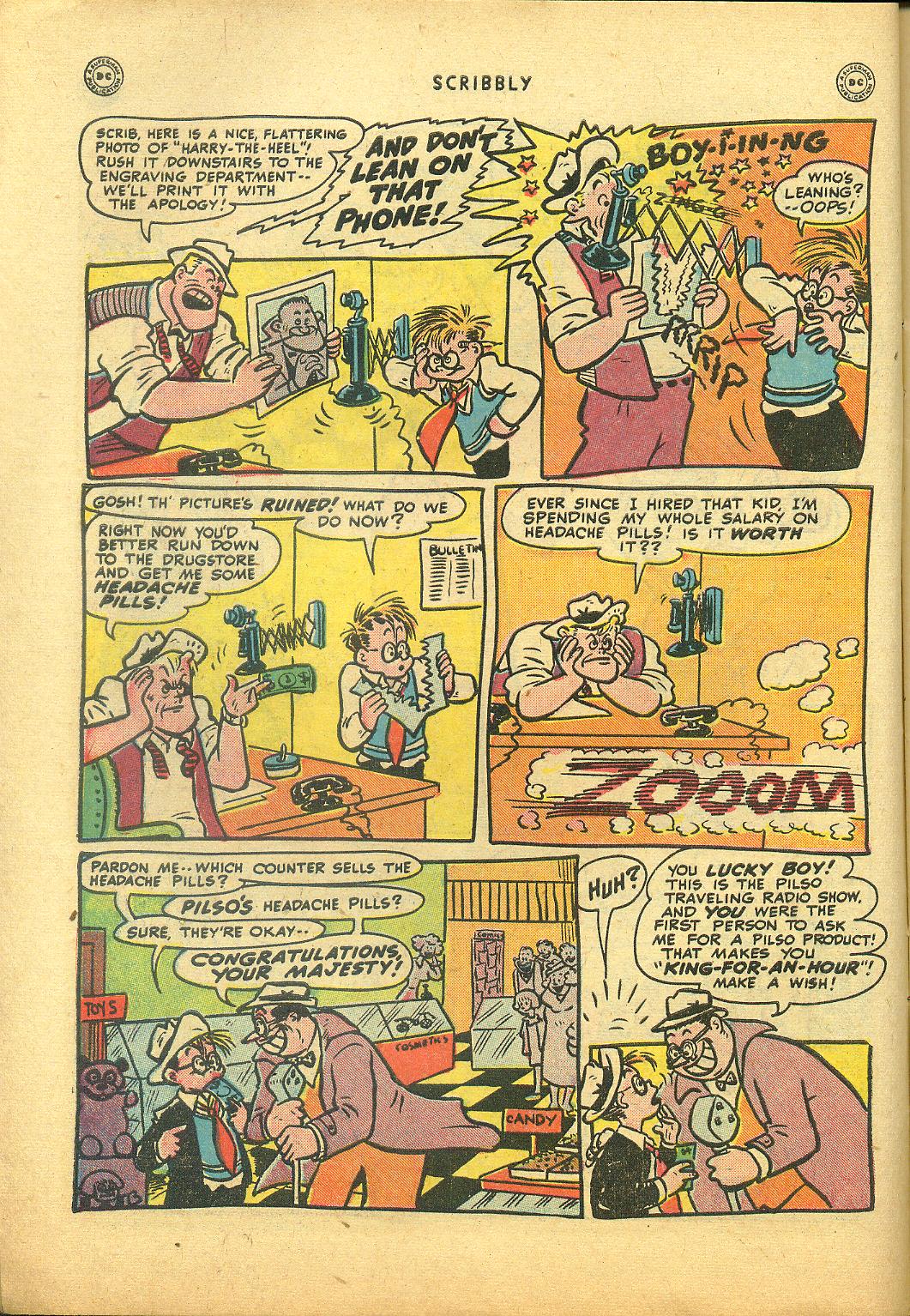 Read online Scribbly comic -  Issue #4 - 12