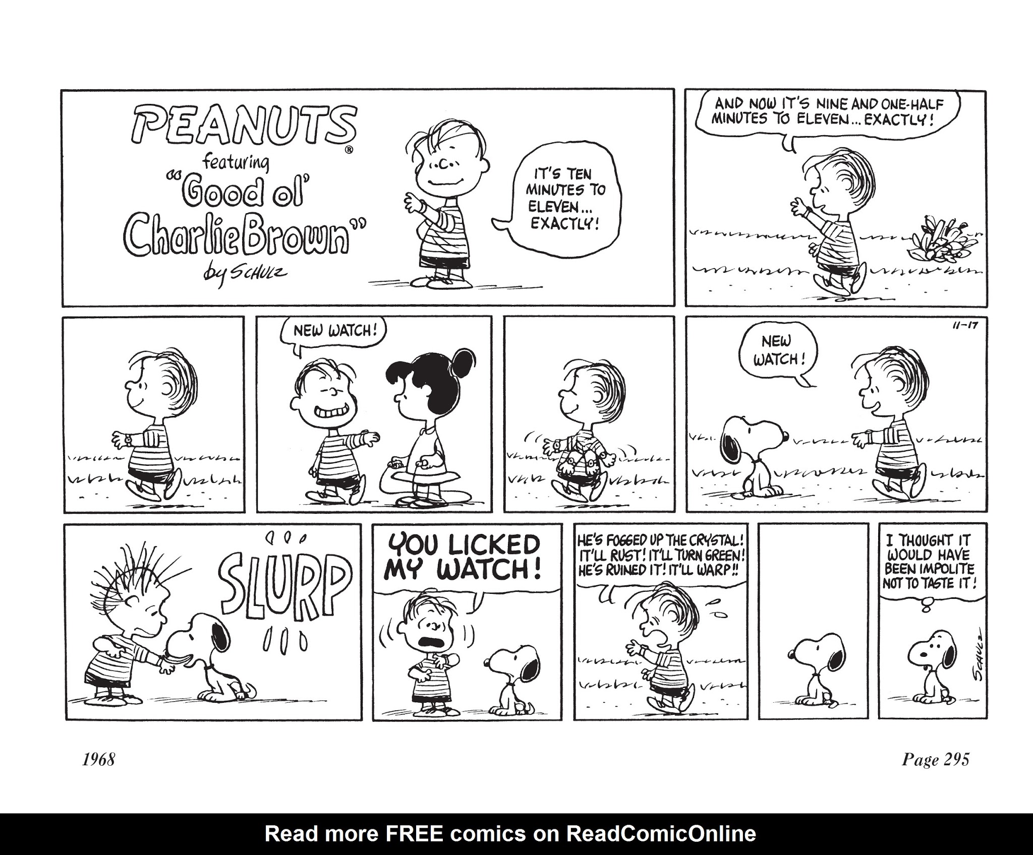 Read online The Complete Peanuts comic -  Issue # TPB 9 - 306