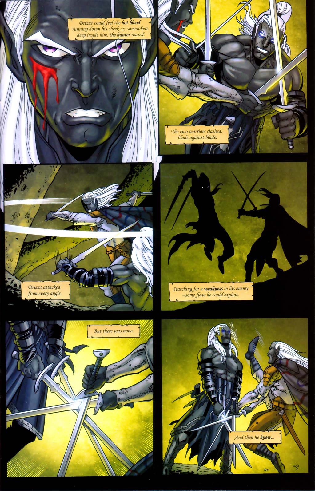 Read online Forgotten Realms: Exile comic -  Issue #3 - 36