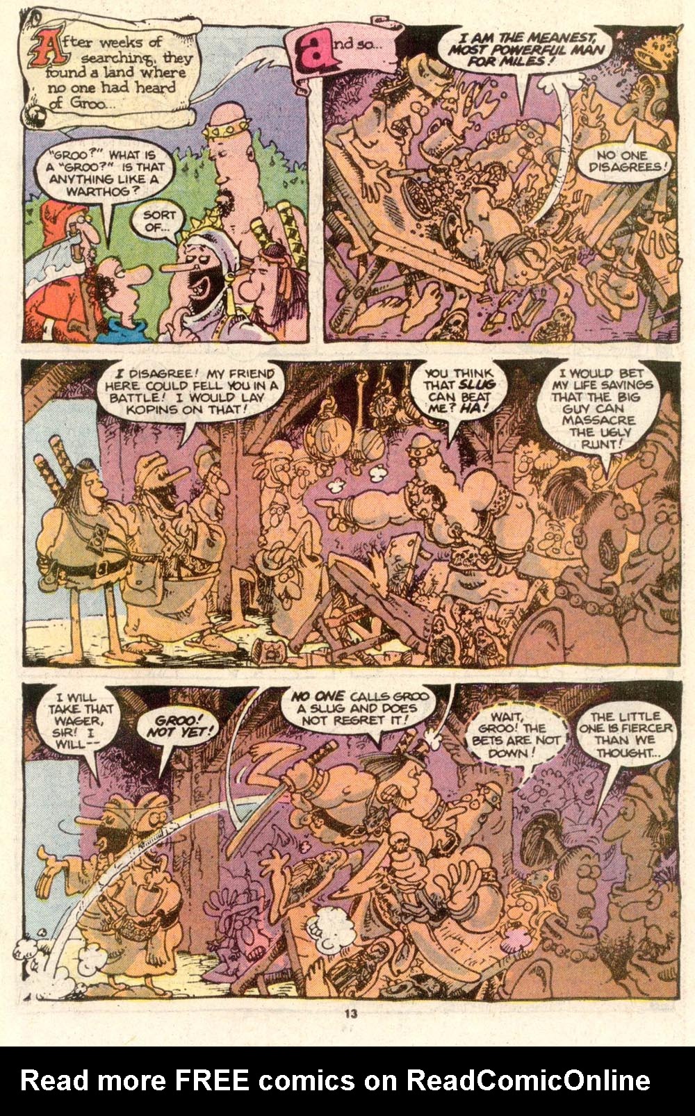 Read online Sergio Aragonés Groo the Wanderer comic -  Issue #23 - 14