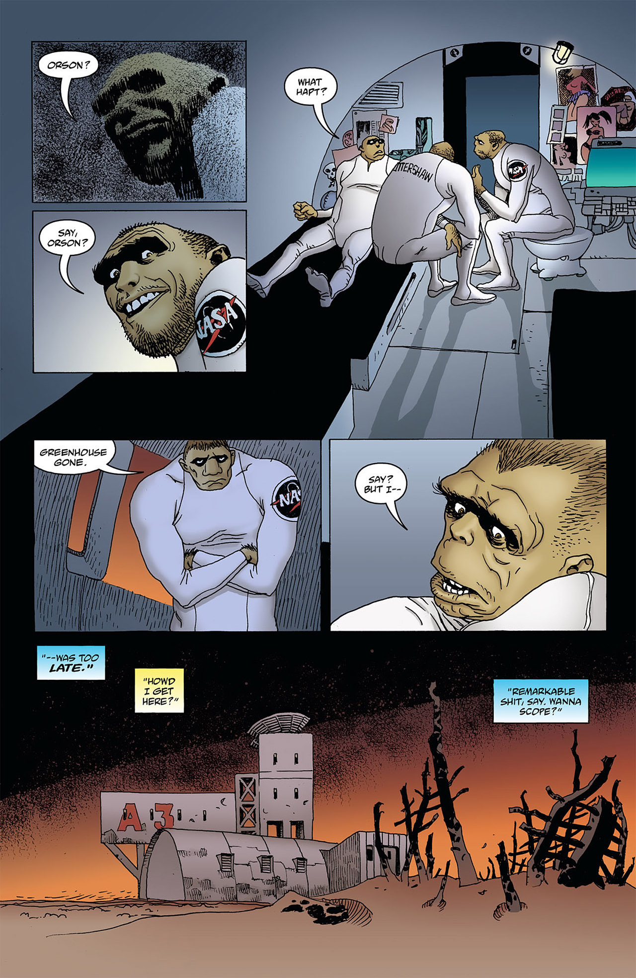 Read online Spaceman comic -  Issue #2 - 4