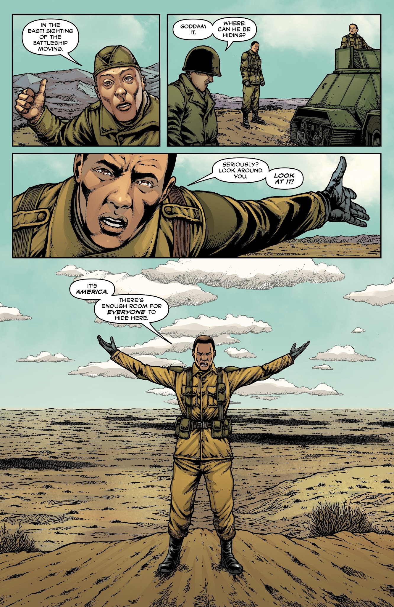 Read online Uber: Invasion comic -  Issue #10 - 16