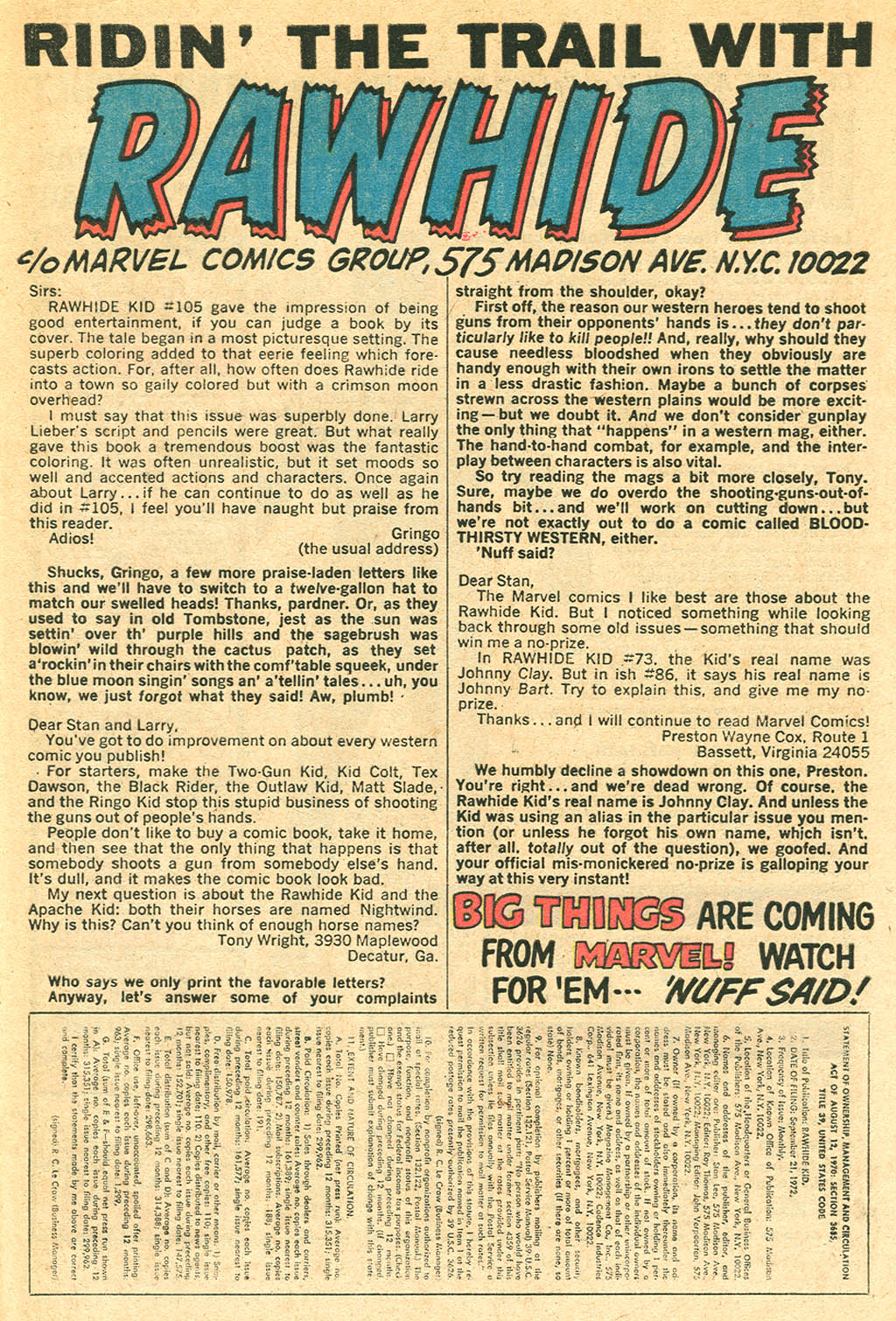 Read online The Rawhide Kid comic -  Issue #109 - 33