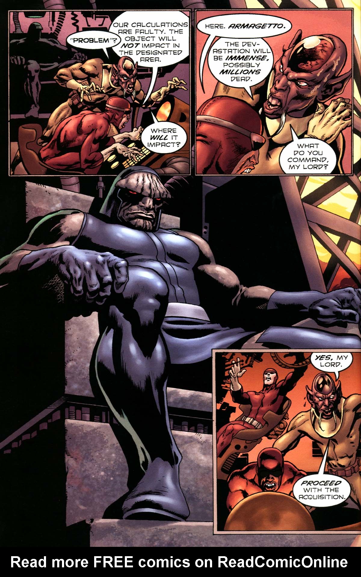 Read online Superman/Aliens 2: God War comic -  Issue #1 - 4