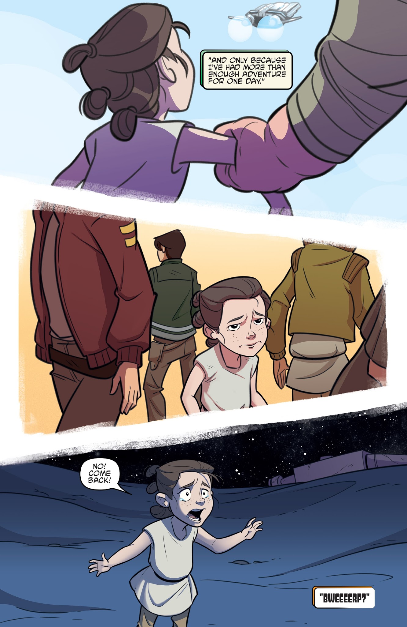 Read online Star Wars Forces of Destiny-Rey comic -  Issue # Full - 12