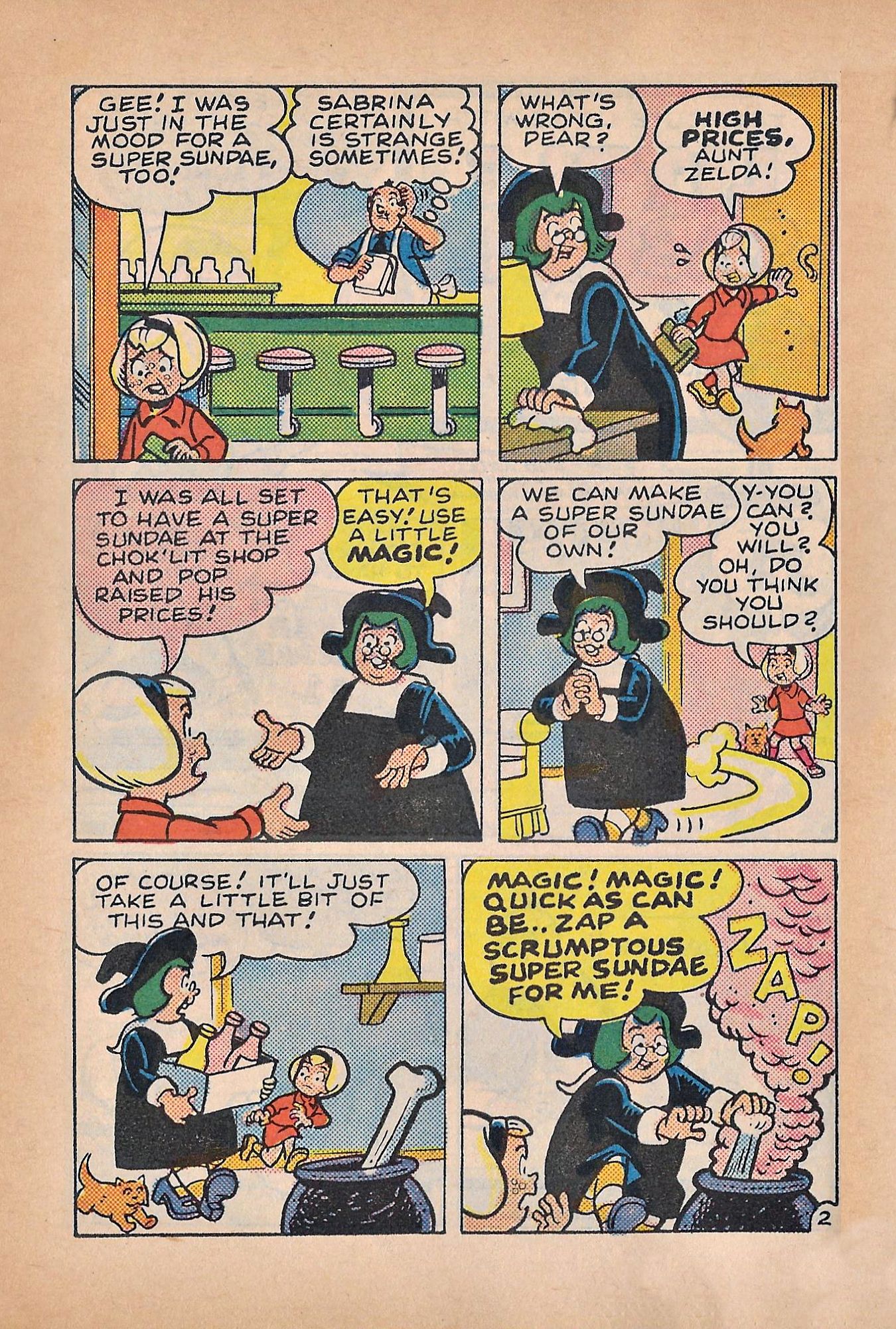 Read online Little Archie Comics Digest Magazine comic -  Issue #36 - 76