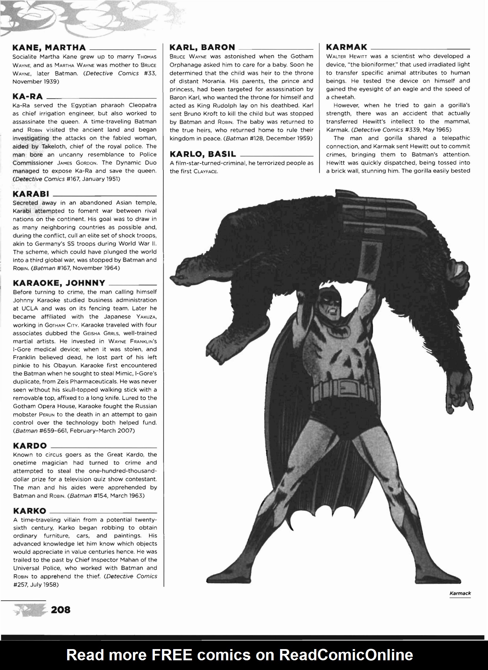 Read online The Essential Batman Encyclopedia comic -  Issue # TPB (Part 3) - 20