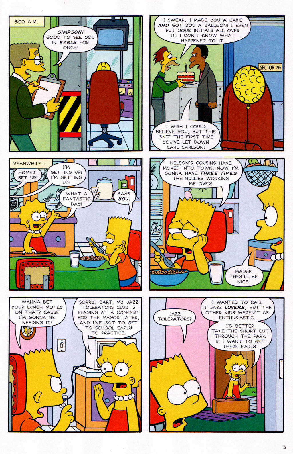 Read online Simpsons Comics comic -  Issue #128 - 4