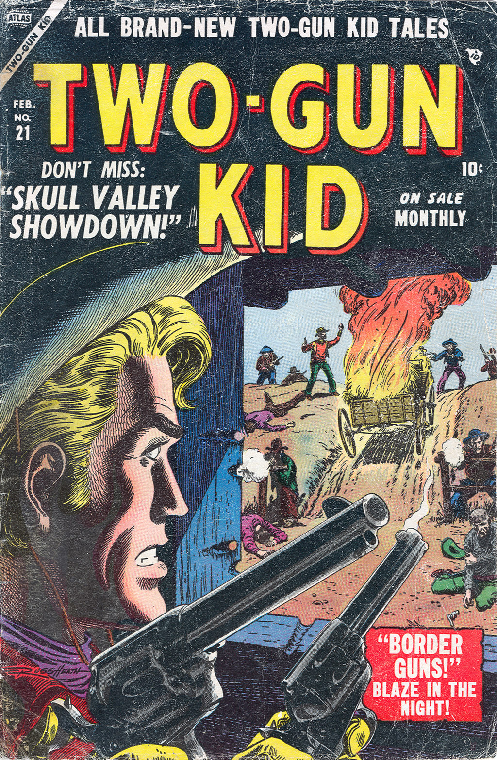 Read online Two-Gun Kid comic -  Issue #21 - 1