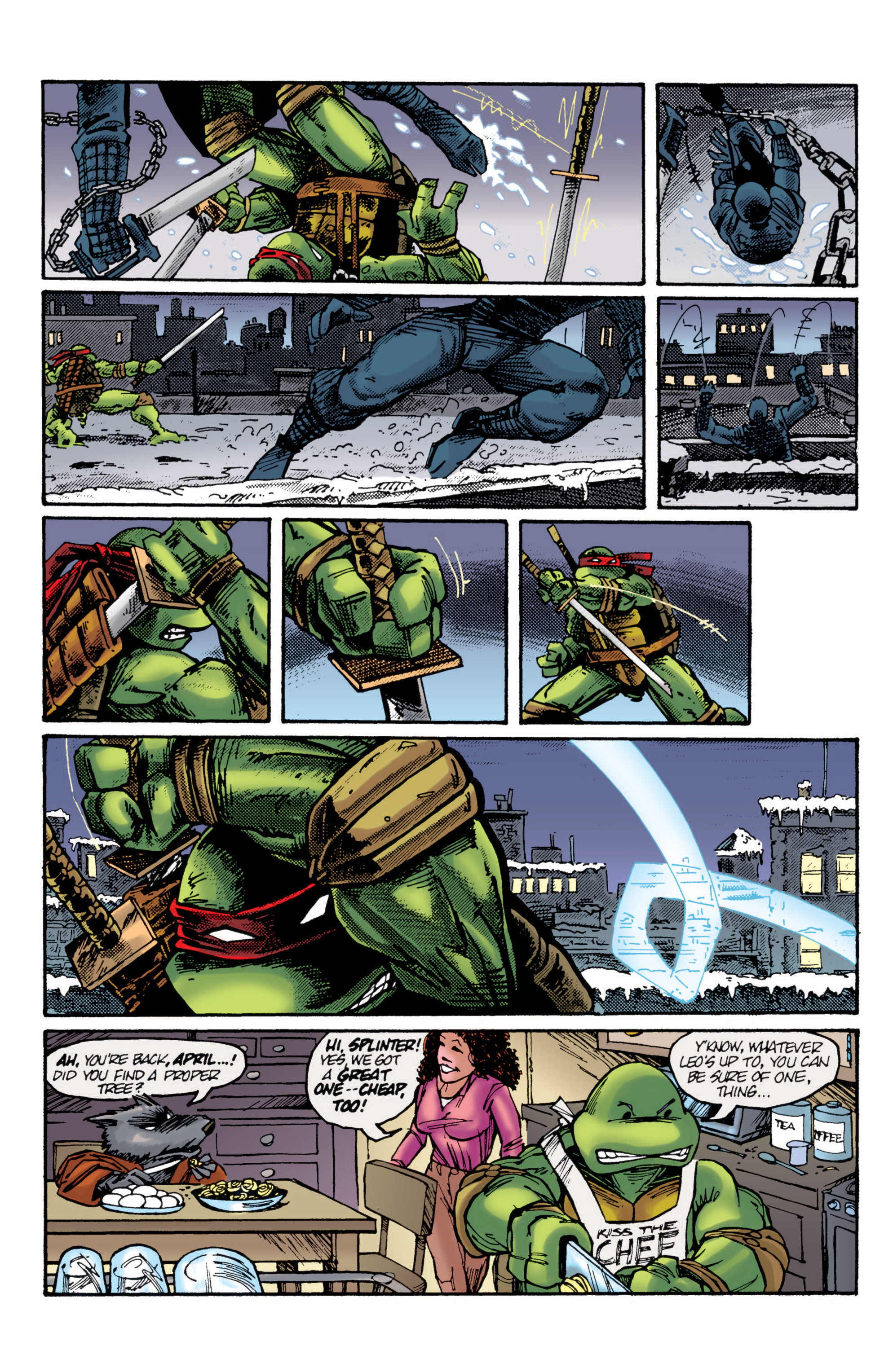Read online Teenage Mutant Ninja Turtles Color Classics: Leonardo Micro-Series comic -  Issue # Full - 7