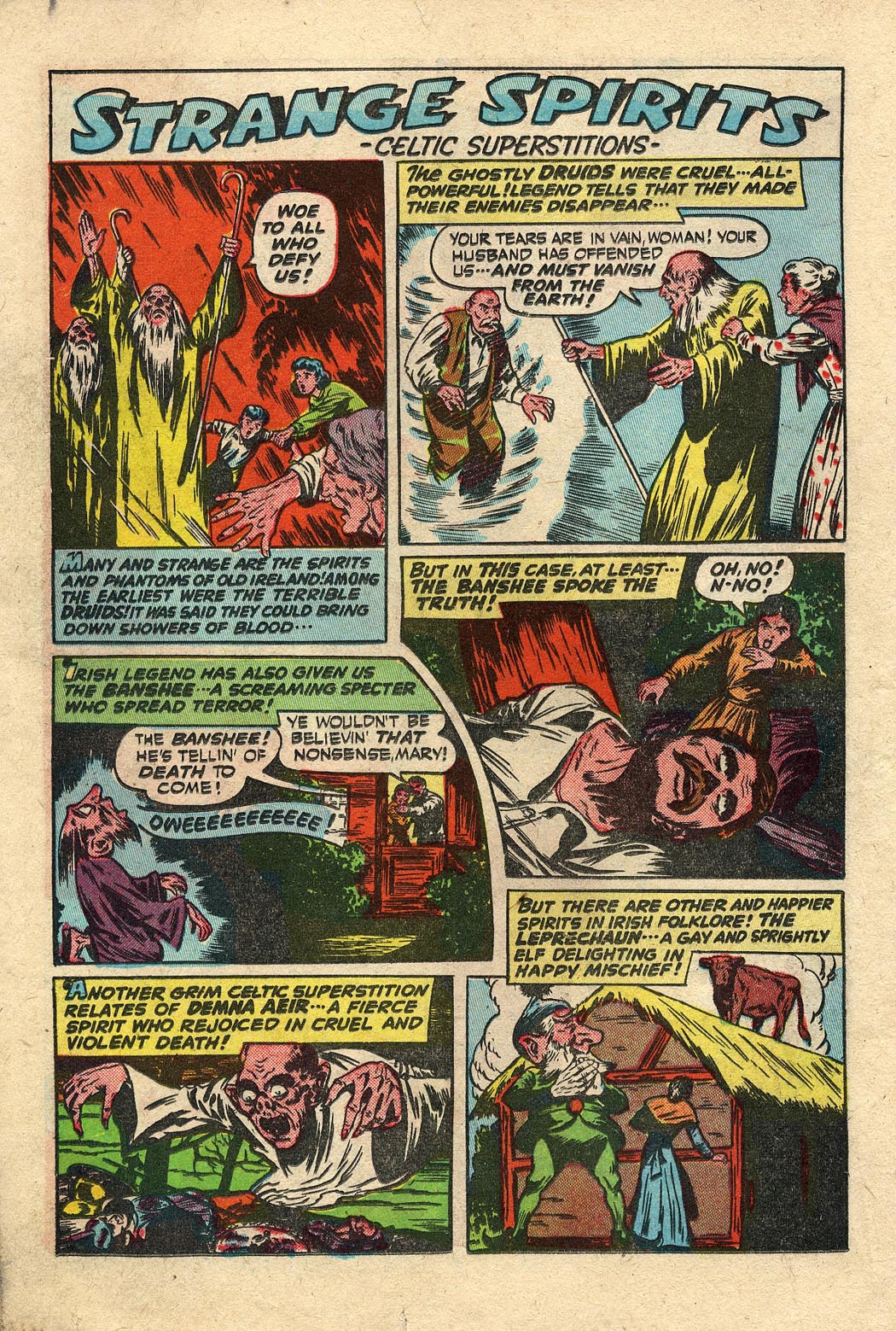 Read online Adventures Into The Unknown comic -  Issue #3 - 20