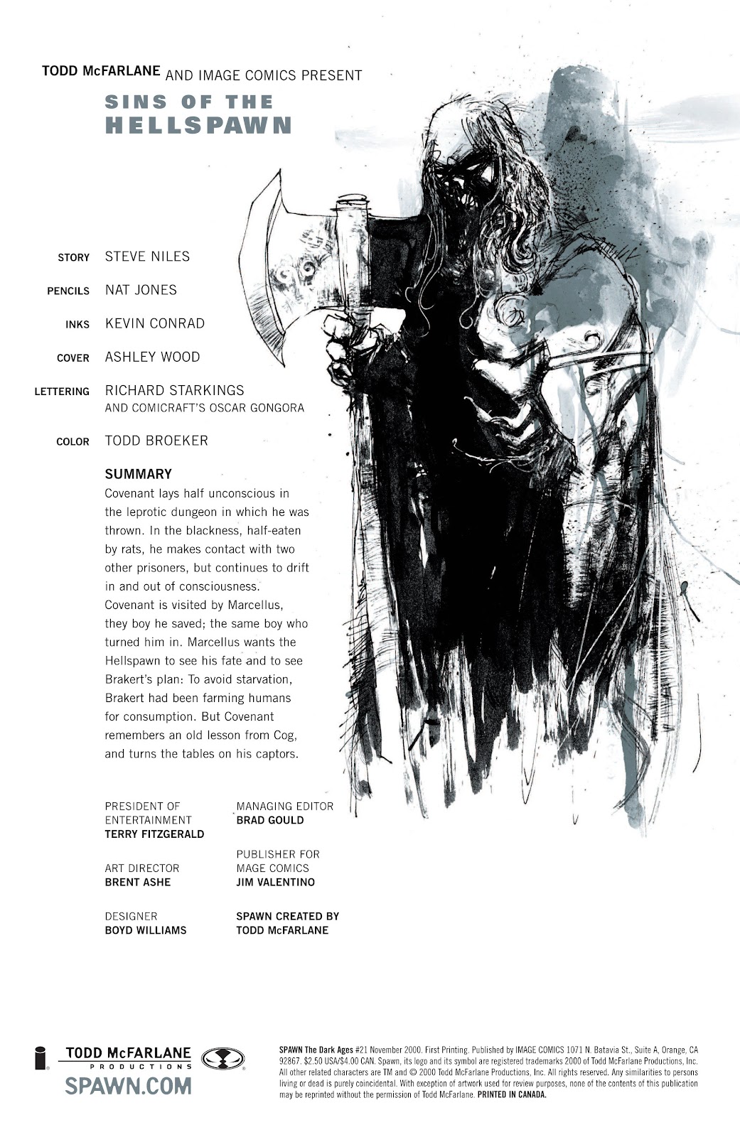Spawn: The Dark Ages issue 21 - Page 2