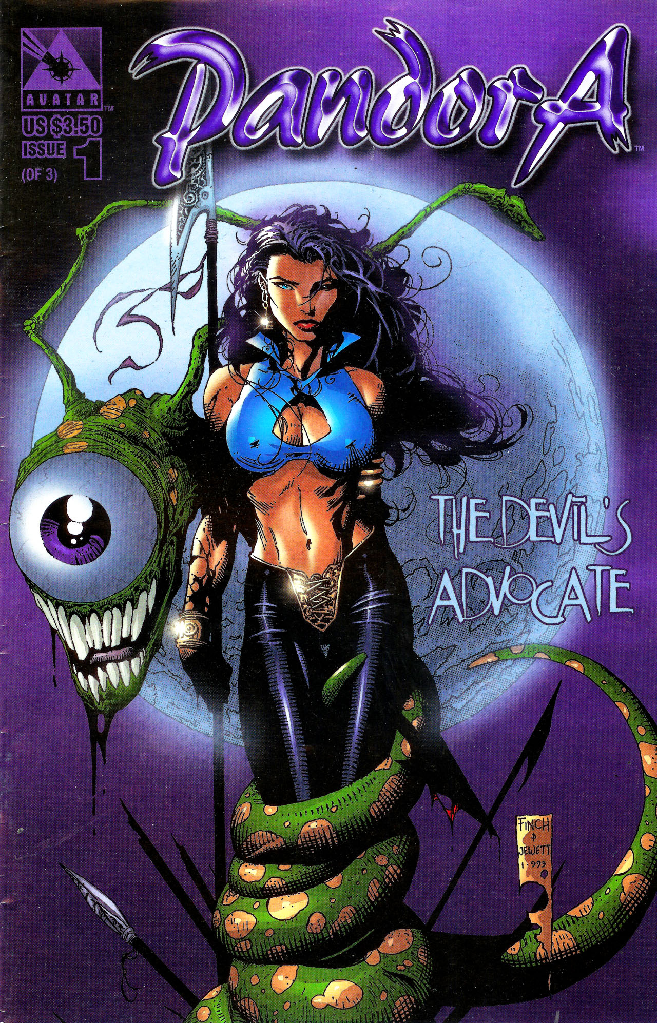 Read online Pandora: Devil's Advocate comic -  Issue #1 - 1