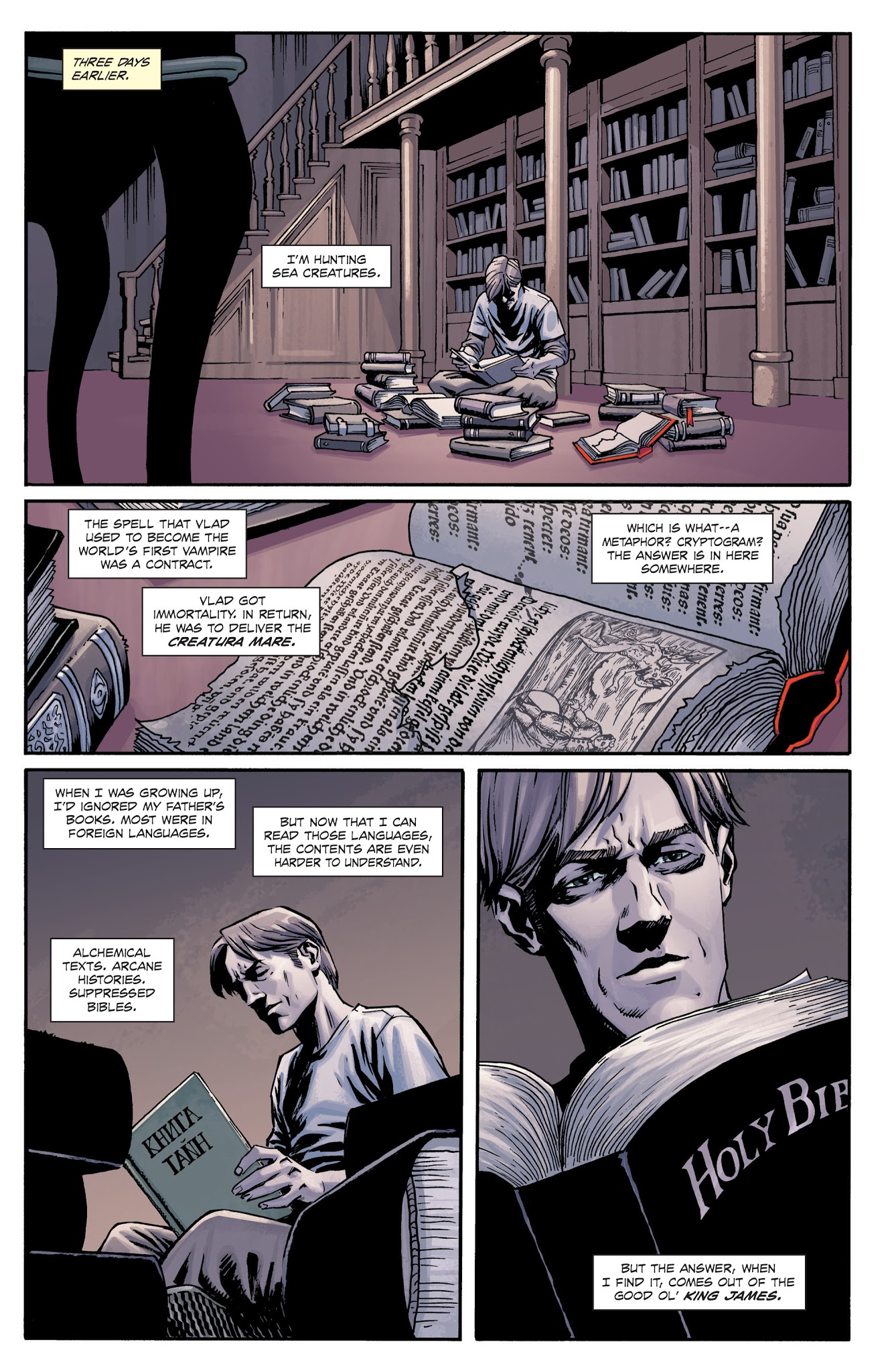 Read online Dracula: The Company of Monsters comic -  Issue # TPB 3 - 33