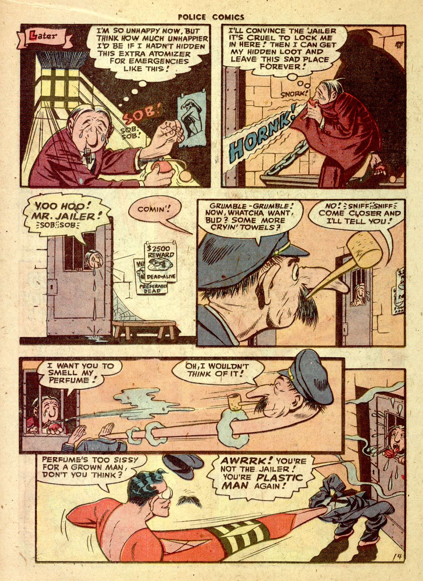 Read online Police Comics comic -  Issue #76 - 16