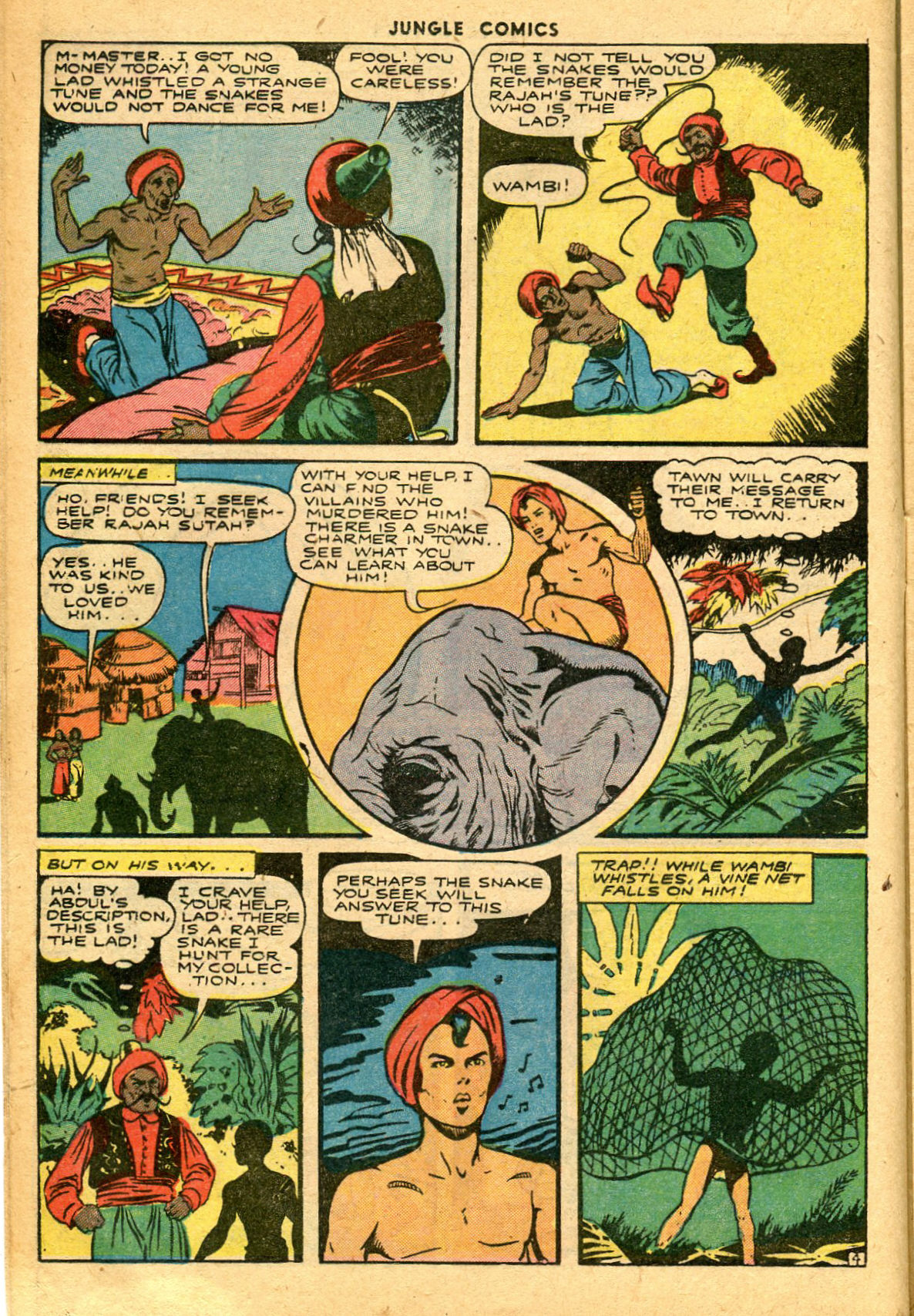 Read online Jungle Comics comic -  Issue #67 - 18