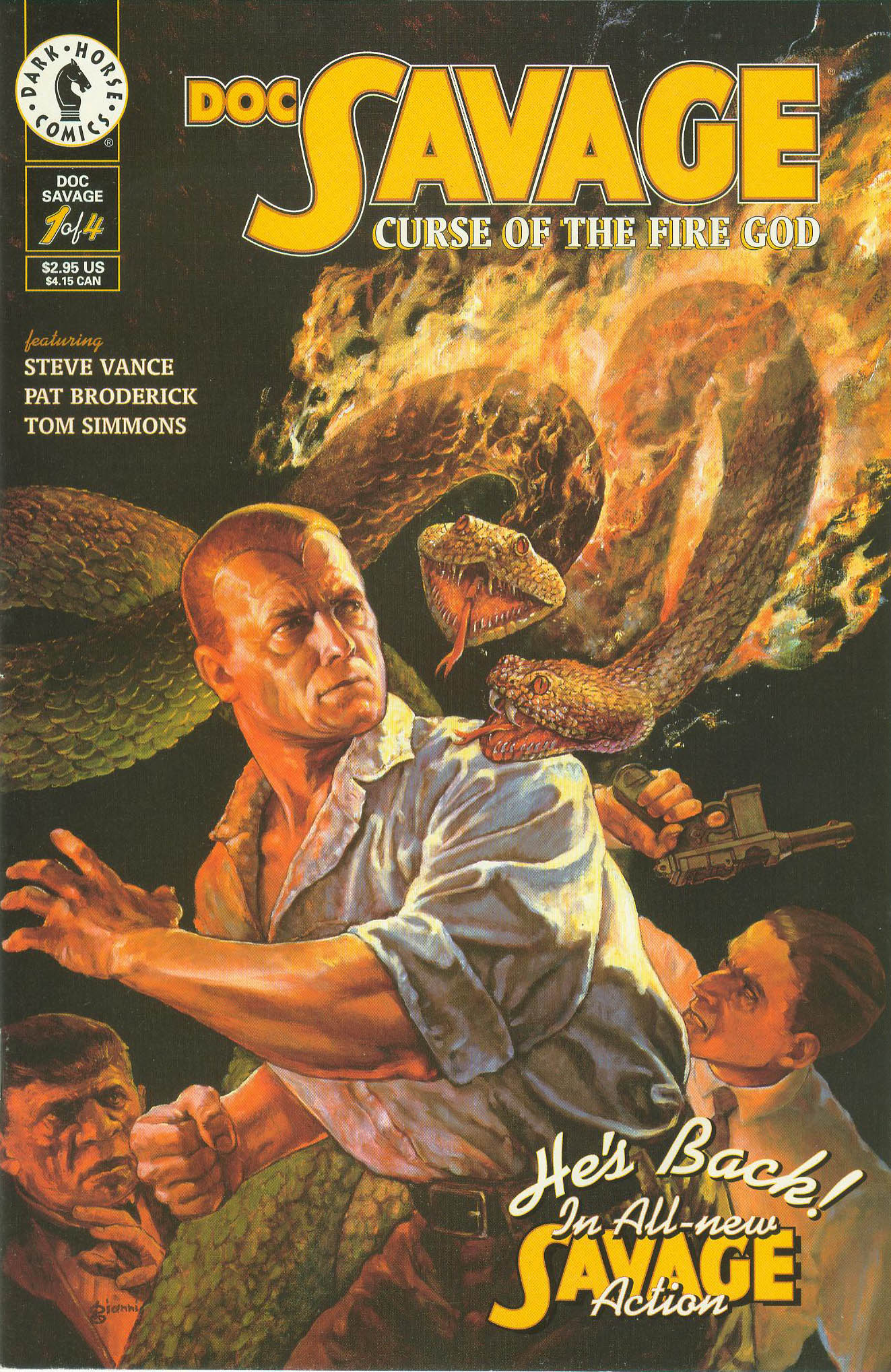Read online Doc Savage: Curse of the Fire God comic -  Issue # TPB - 1