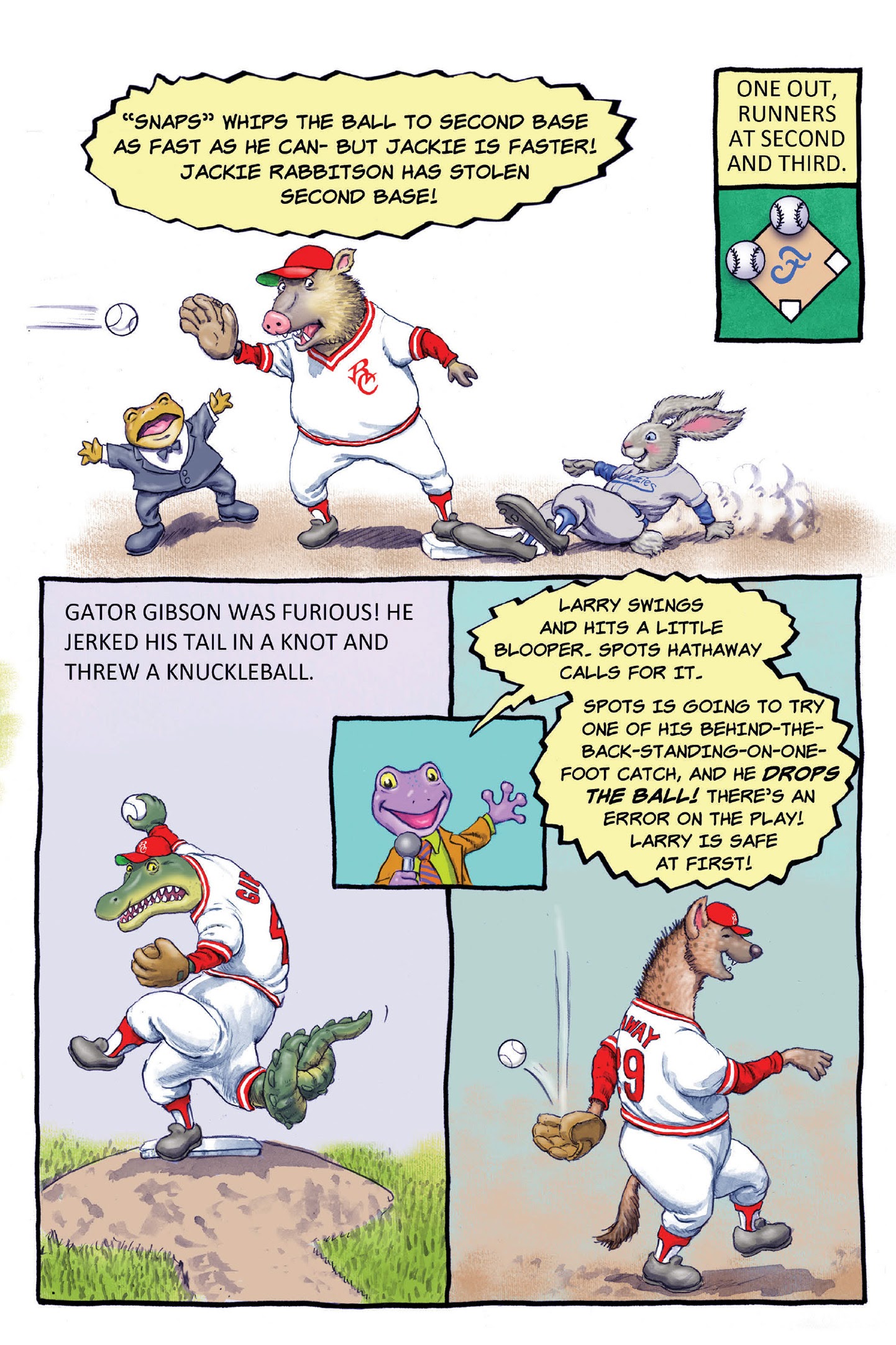 Read online Fuzzy Baseball comic -  Issue #1 - 29