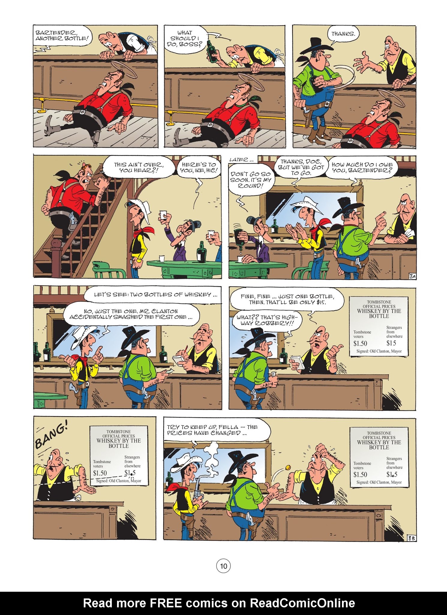 Read online A Lucky Luke Adventure comic -  Issue #70 - 12