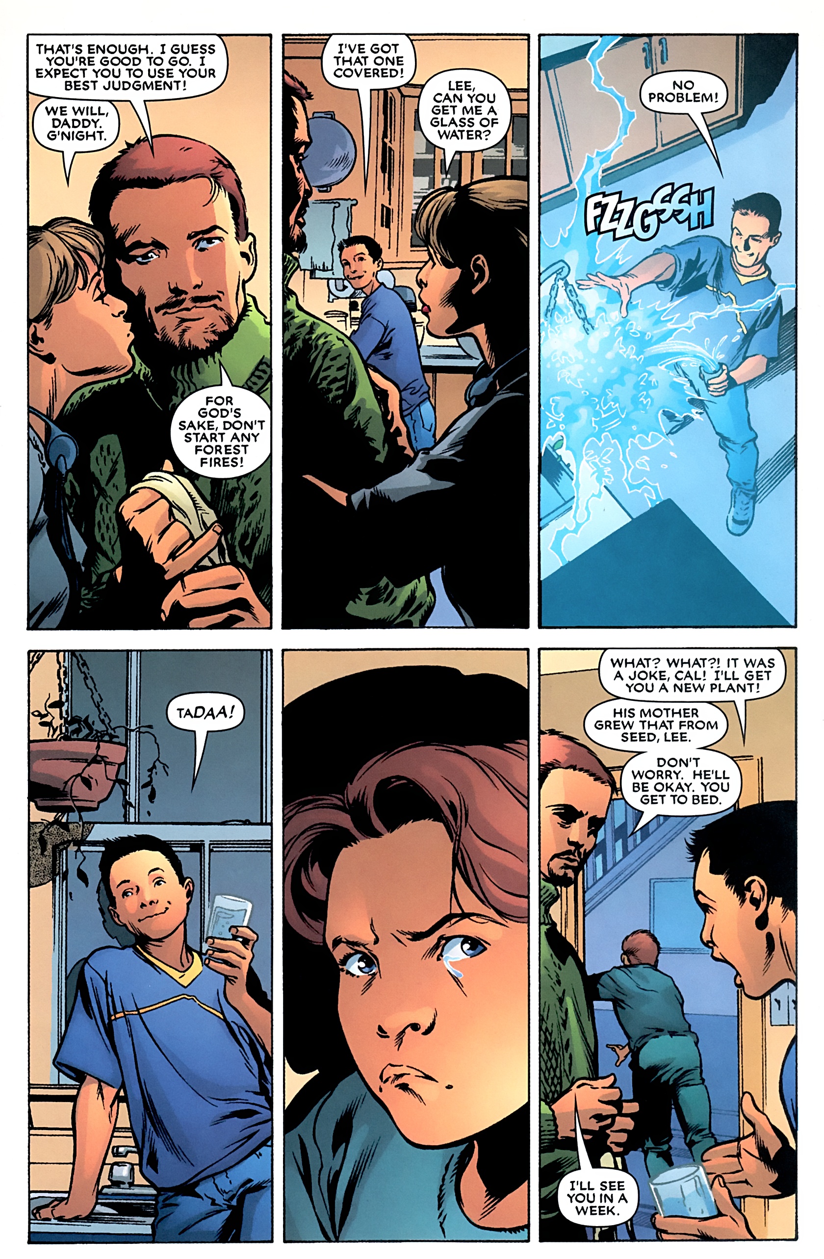 Read online Mutant X: Dangerous Decisions comic -  Issue # Full - 8
