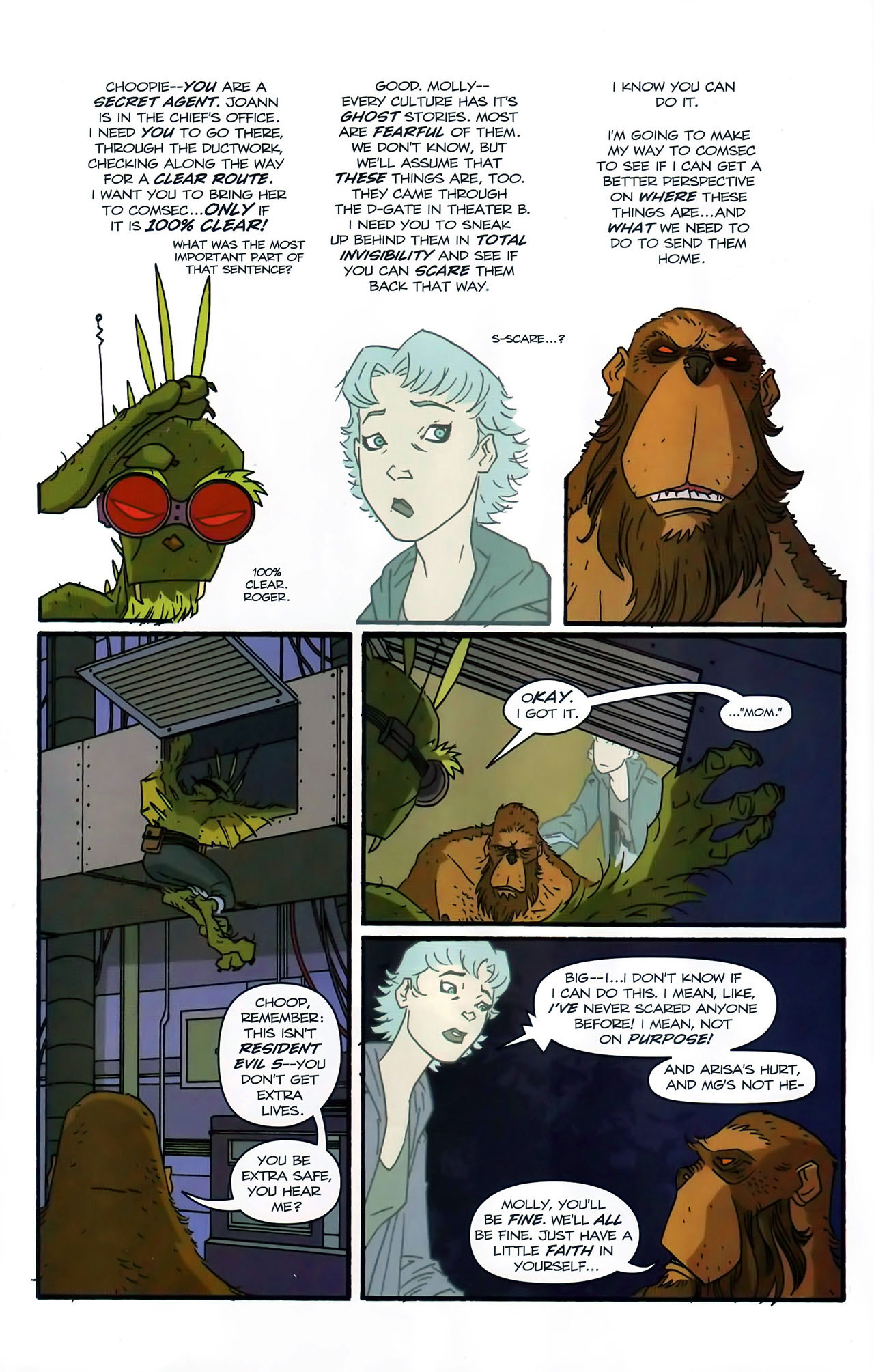 Read online The Perhapanauts: Second Chances comic -  Issue #1 - 8
