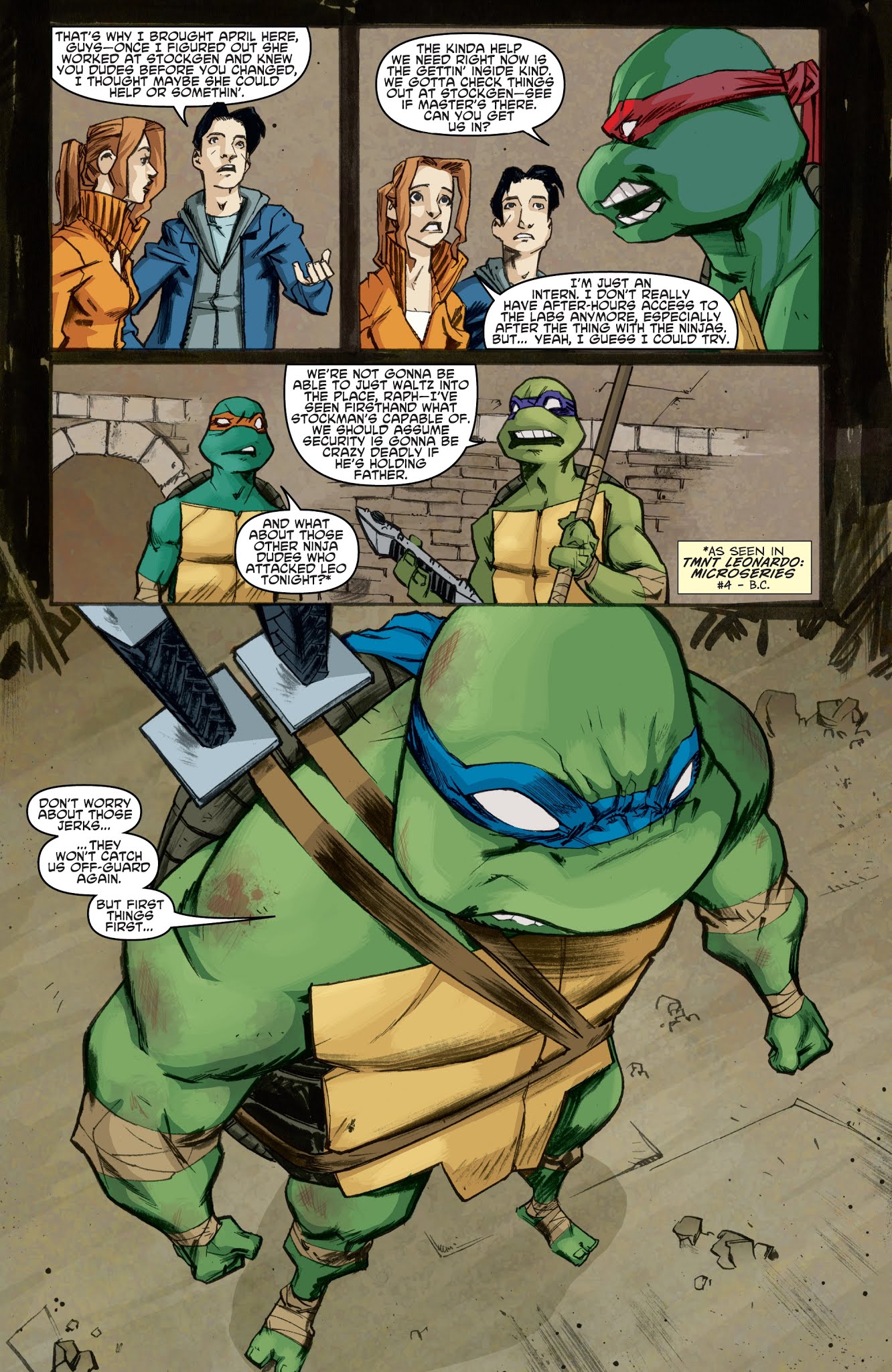 Read online Teenage Mutant Ninja Turtles: The IDW Collection comic -  Issue # TPB 1 (Part 4) - 7