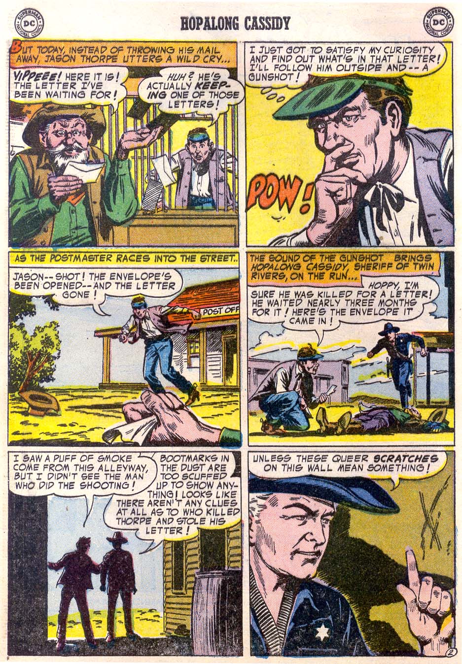 Read online Hopalong Cassidy comic -  Issue #91 - 4