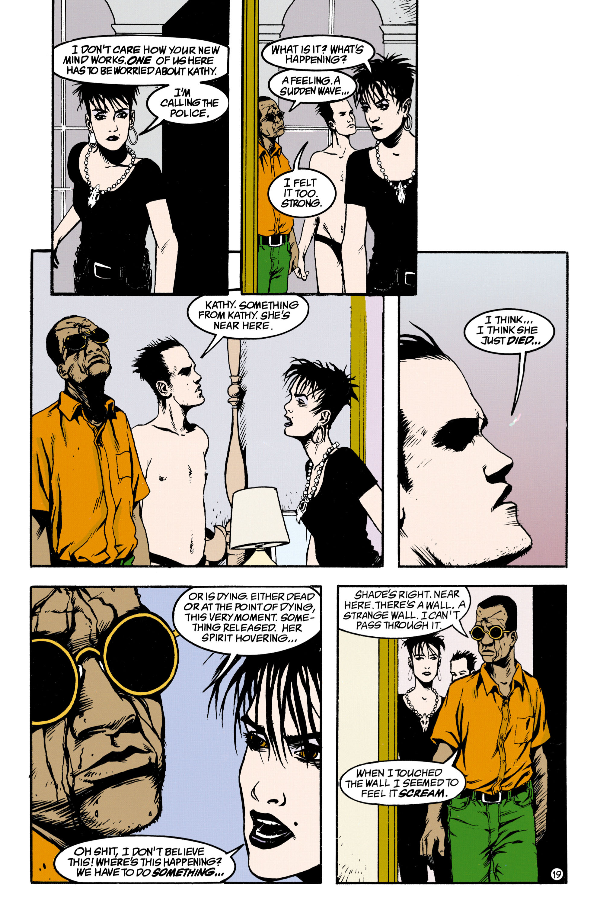 Read online Shade, the Changing Man comic -  Issue #34 - 19