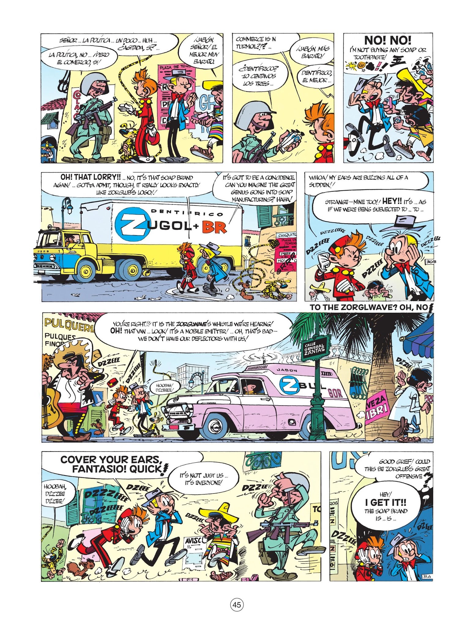 Read online Spirou & Fantasio (2009) comic -  Issue #15 - 47