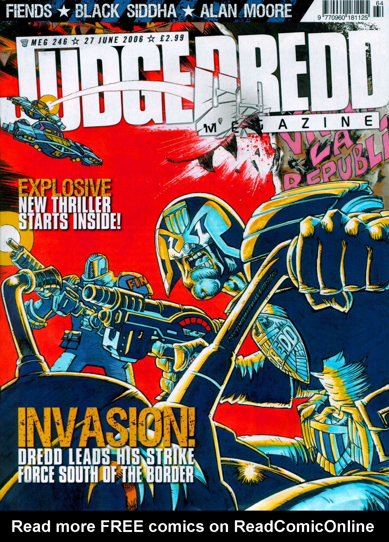 Read online Judge Dredd Megazine (Vol. 5) comic -  Issue #246 - 1