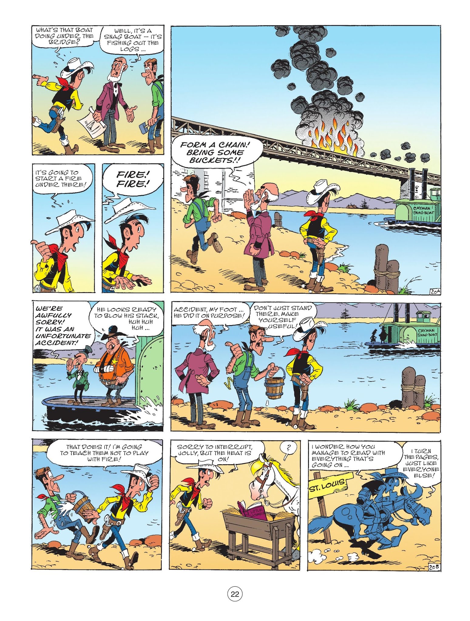 Read online A Lucky Luke Adventure comic -  Issue #68 - 23