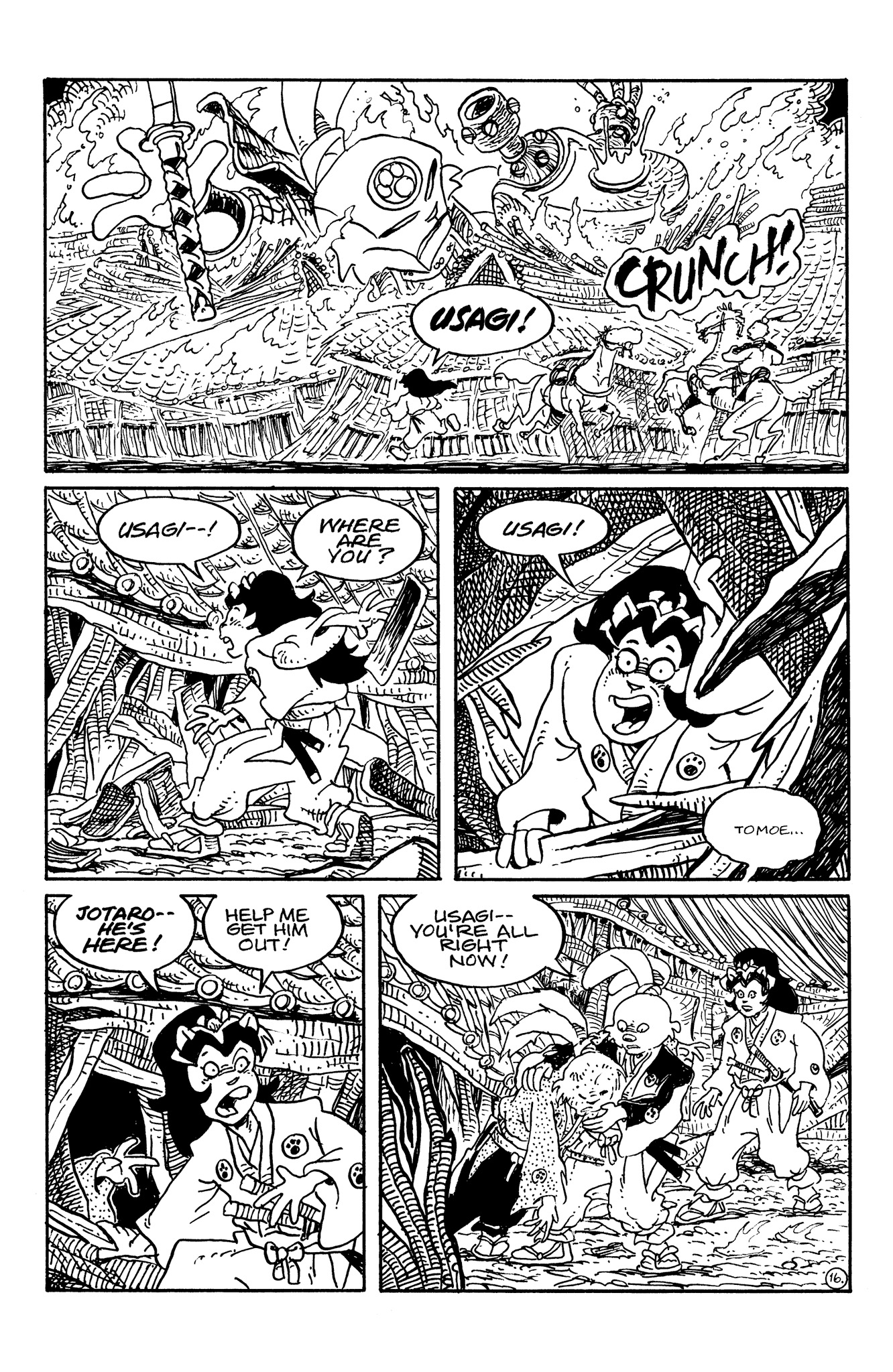 Read online Usagi Yojimbo: Senso comic -  Issue #6 - 17