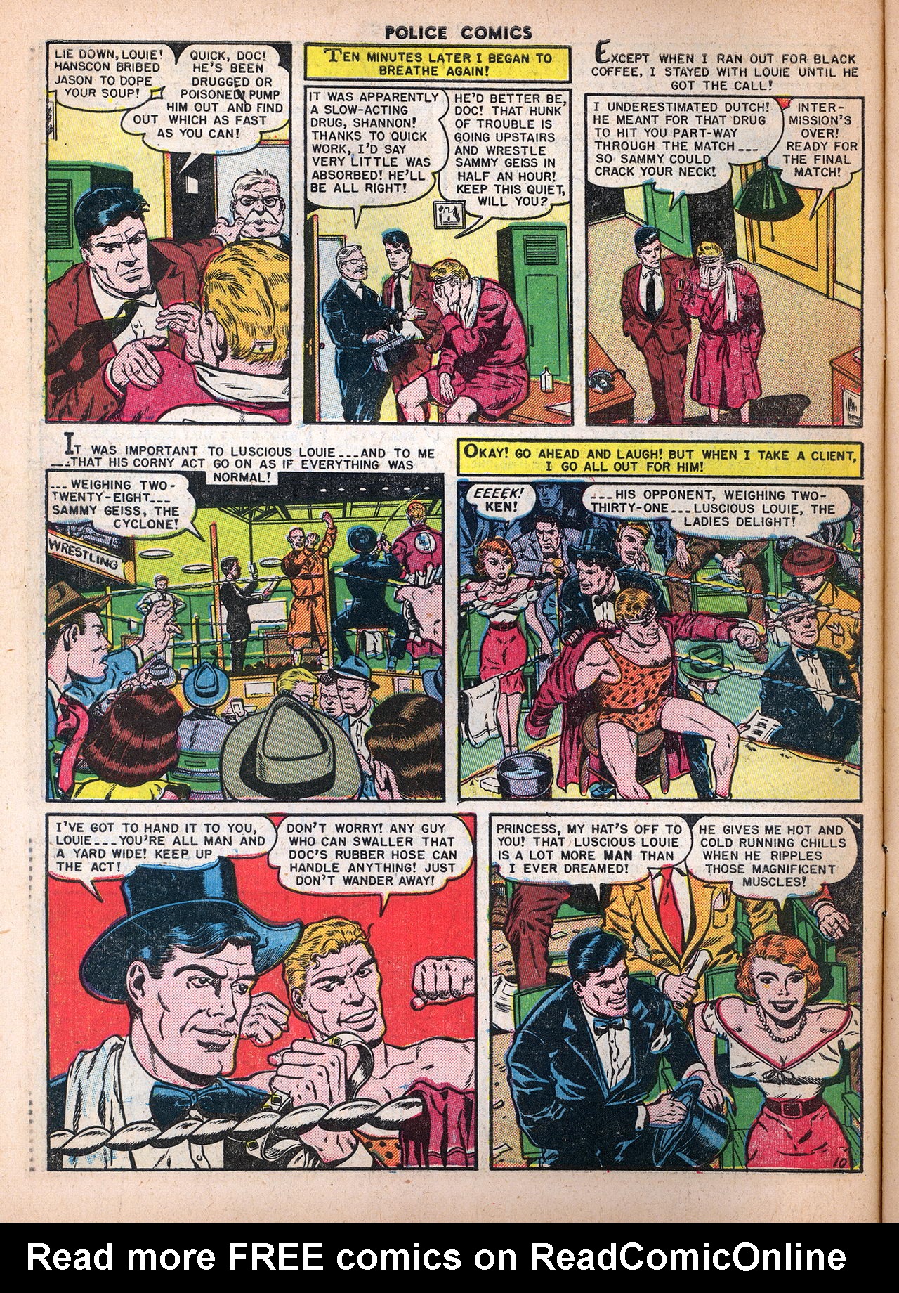 Read online Police Comics comic -  Issue #104 - 12