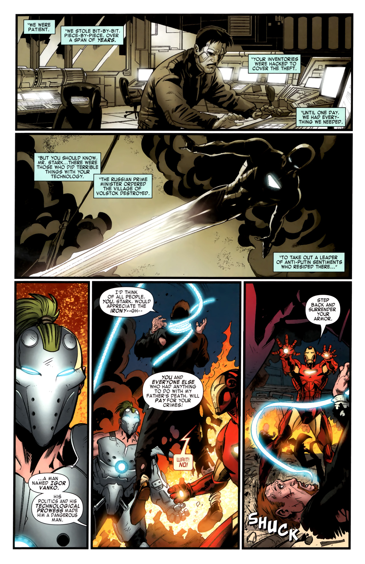 Read online Iron Man vs. Whiplash comic -  Issue #4 - 19