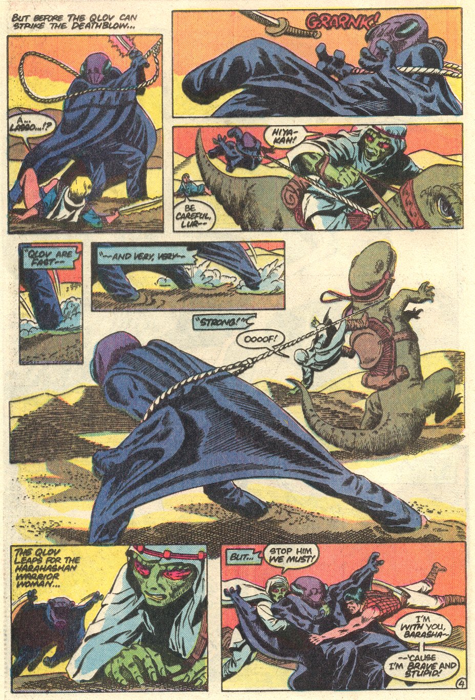 Read online Warlord (1976) comic -  Issue #86 - 23