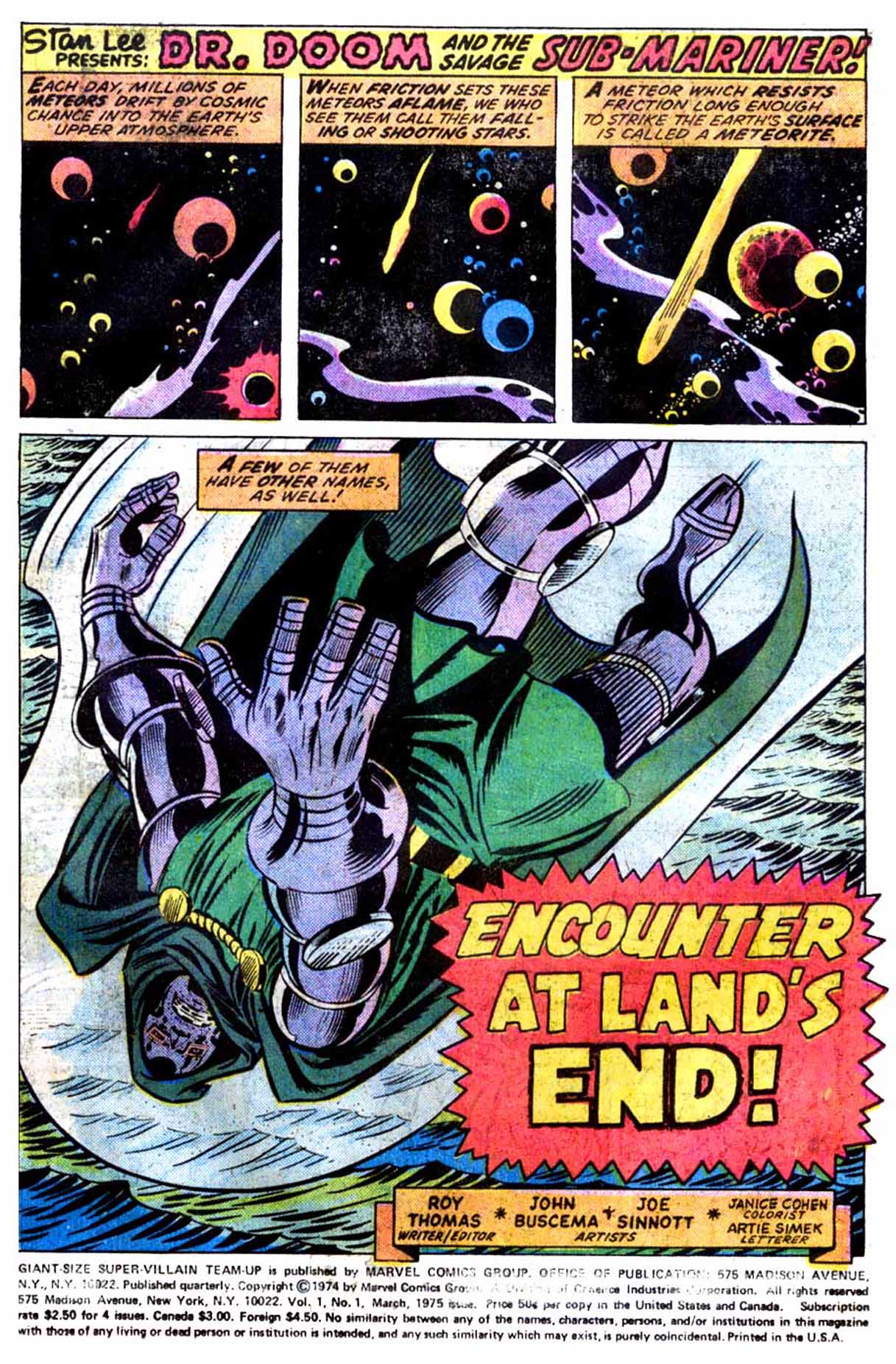 Read online Giant-Size Super-Villain Team-Up comic -  Issue #1 - 2