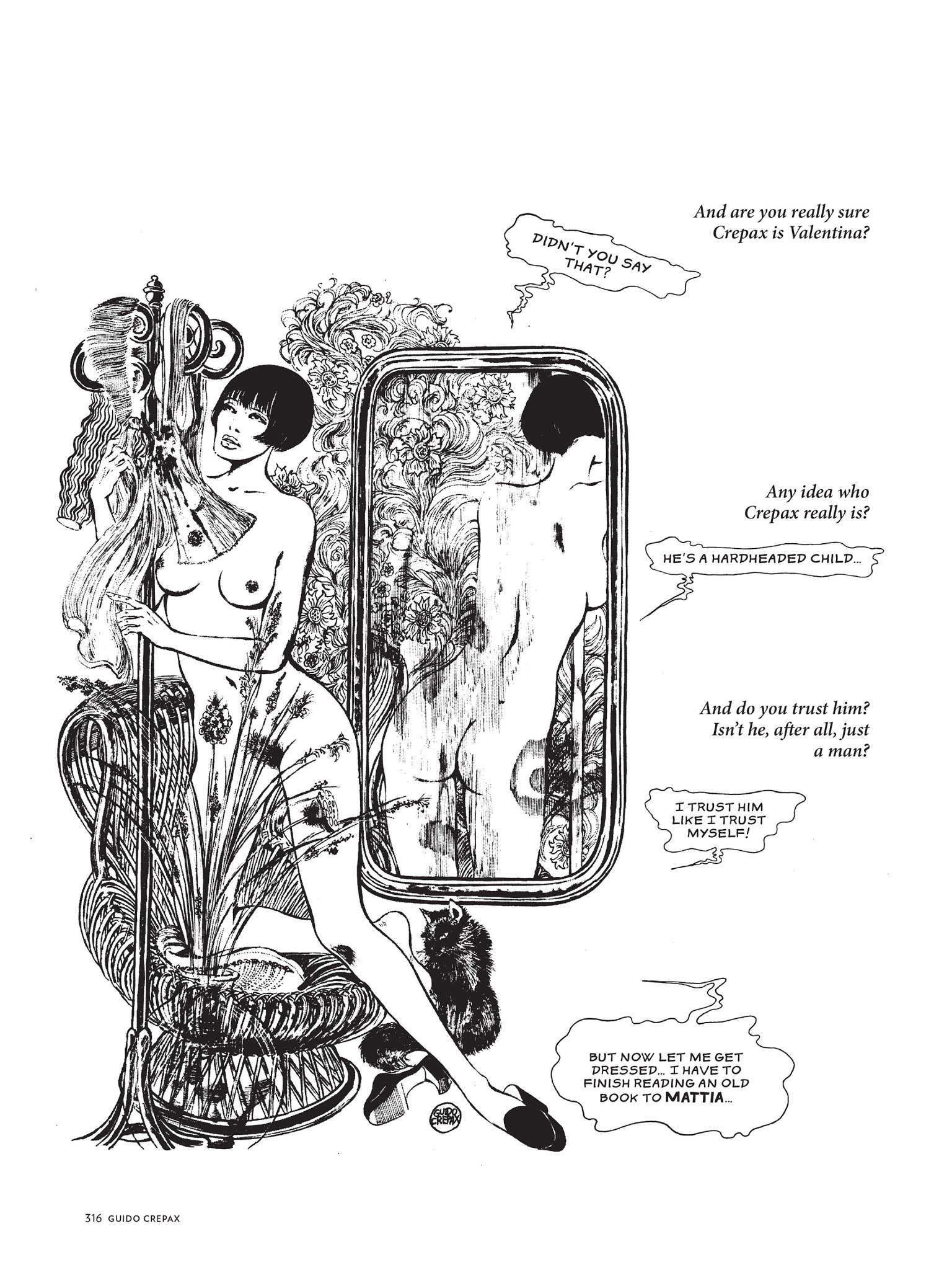 Read online The Complete Crepax comic -  Issue # TPB 2 - 303