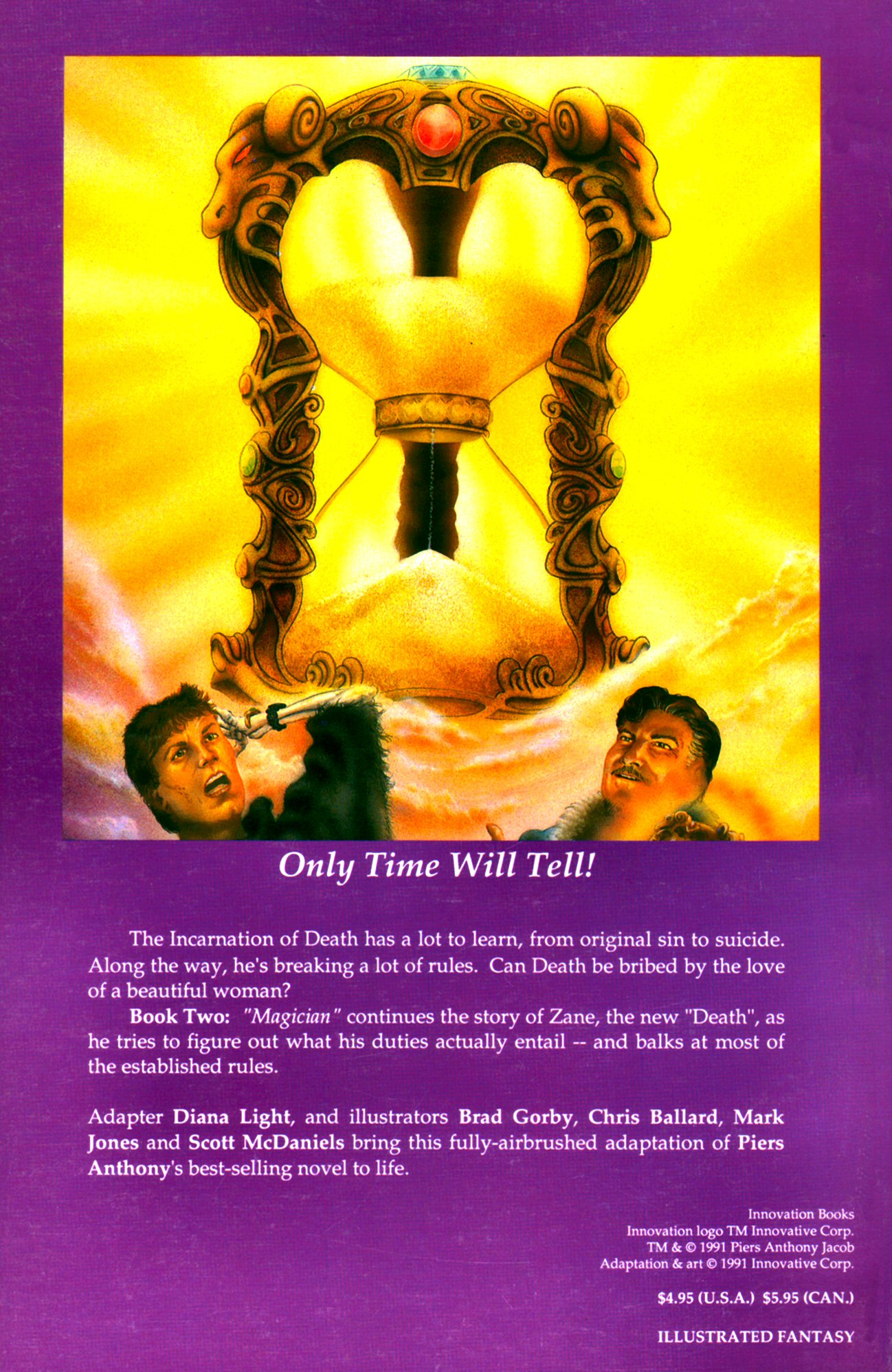 Read online Piers Anthony's Incarnations of Immortality: On A Pale Horse comic -  Issue #2 - 4