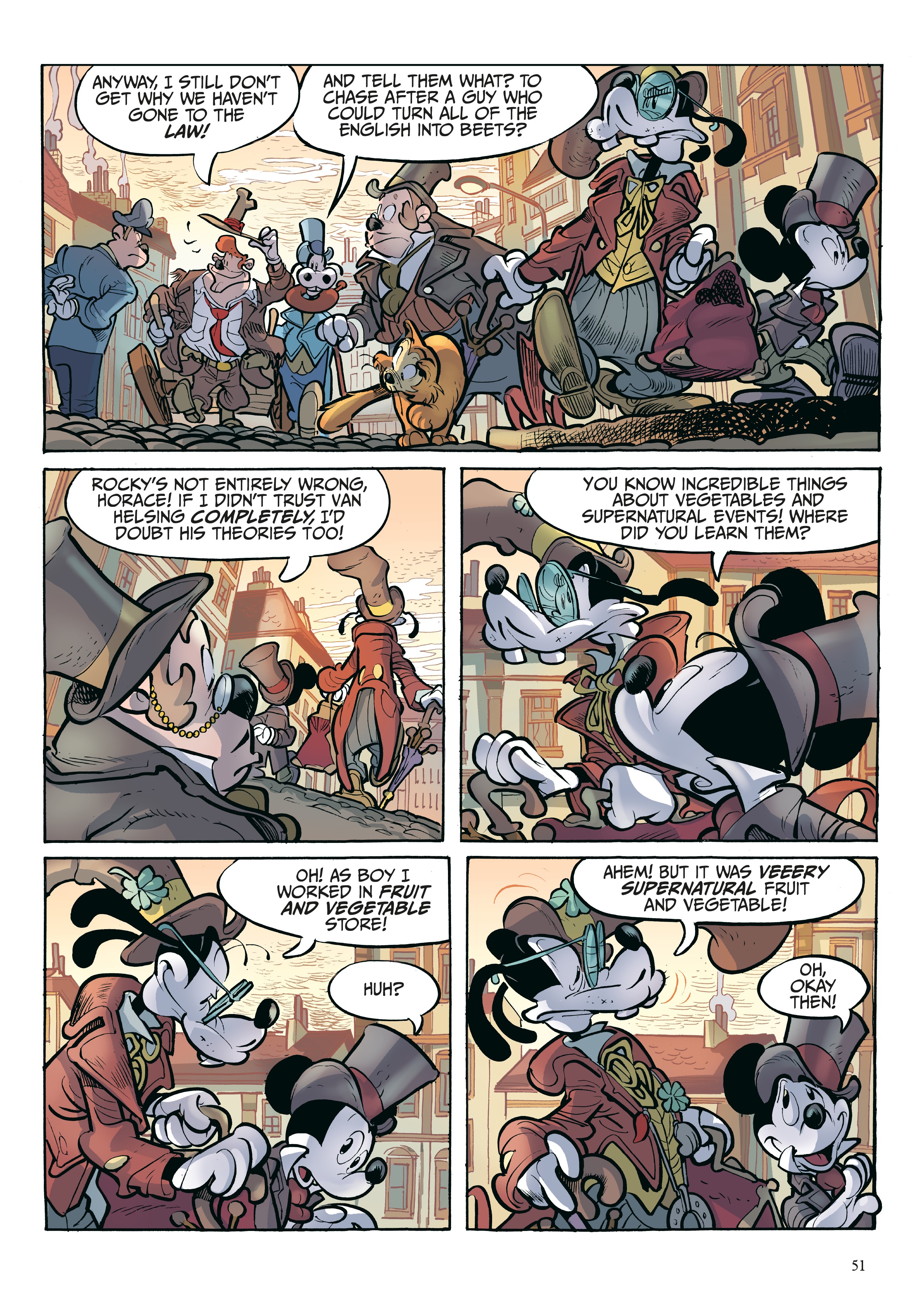 Read online Disney Dracula, Starring Mickey Mouse comic -  Issue # TPB - 51
