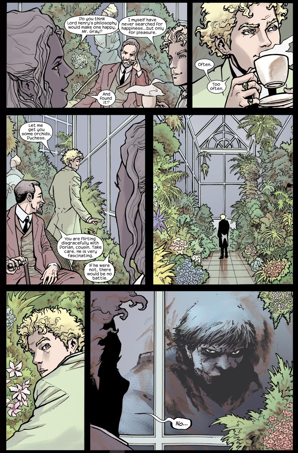 Read online Marvel Illustrated: The Picture of Dorian Gray comic -  Issue #6 - 4